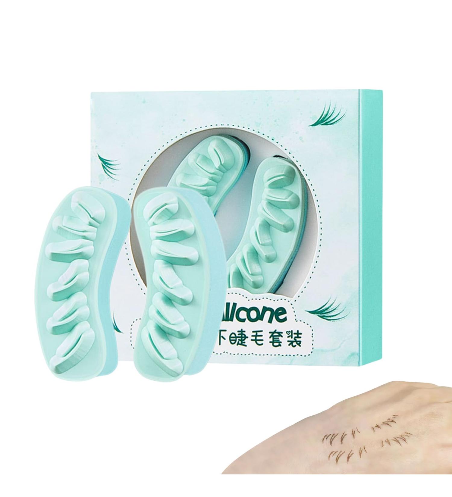 Lower Lash Stamps | Longlasting and Reusable Eyelash Stamp Tool - Easy and Quick Silicone Lash Stamp Tool Eyelash Applicator Tool Gift for Mother Lover Girlfriend Toseky - Buy Online on SooperMarket.com