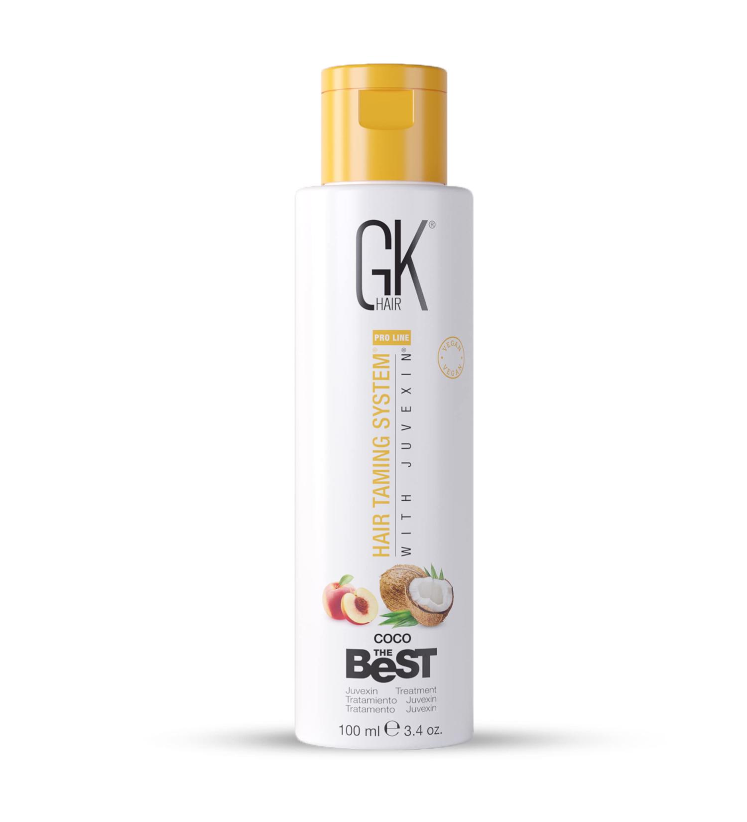 GK HAIR Global Keratin Best COCO 100ml Smoothing Keratin Treatment - Brazilian Complex for Silky Smooth & Frizz Free Hair - Buy Online on SooperMarket.com