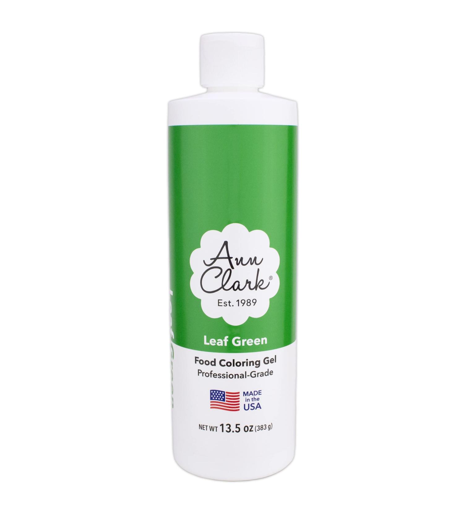 Ann Clark Leaf Green Food Coloring Gel Extra Large 13.5 oz Professional Grade Made in USA - Buy Online on SooperMarket.com