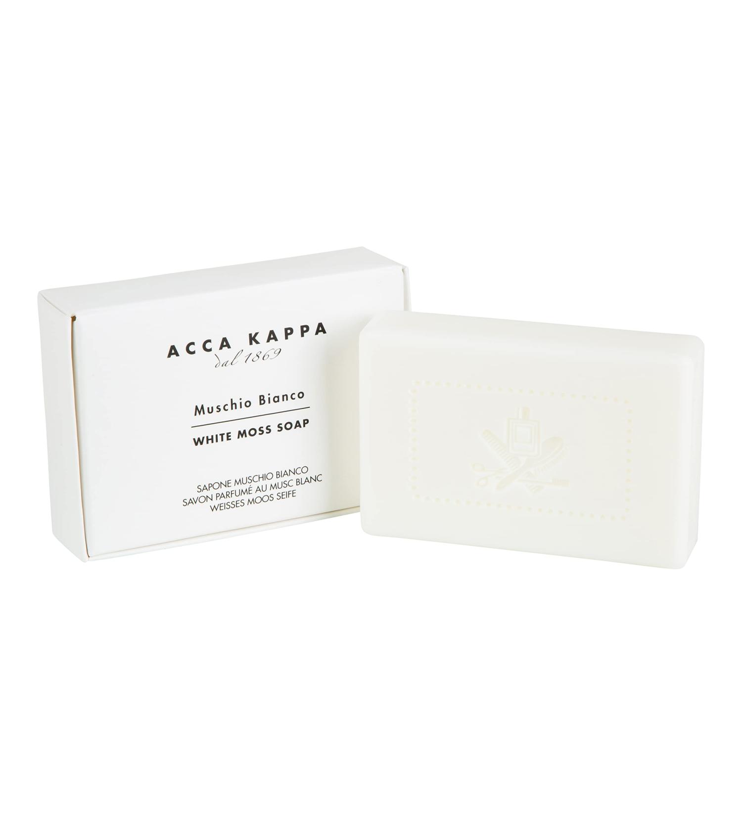 ACCA KAPPA Vegetable Soap White Moss 3.5 oz (100 g)