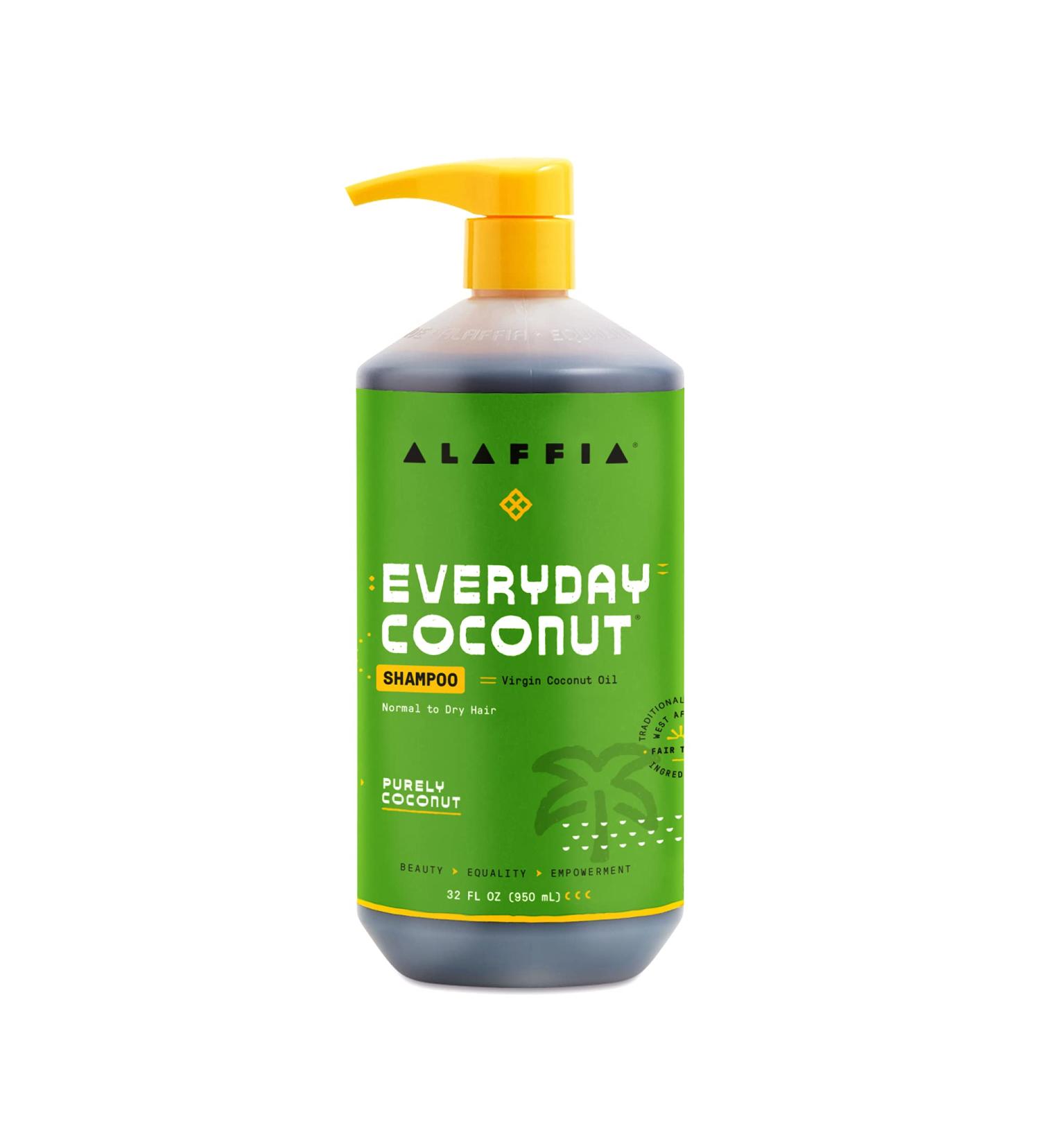 Alaffia Everyday Coconut Shampoo 32 fl oz - Normal to Dry Hair Care - Buy Online on SooperMarket.com