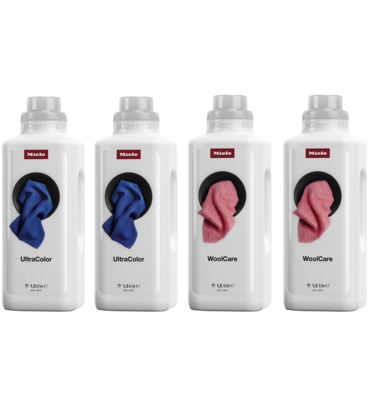 Miele 2 x UltraColor liquid detergent 1.5 l 2 x WoolCare liquid detergent 1.5 l - Bundle