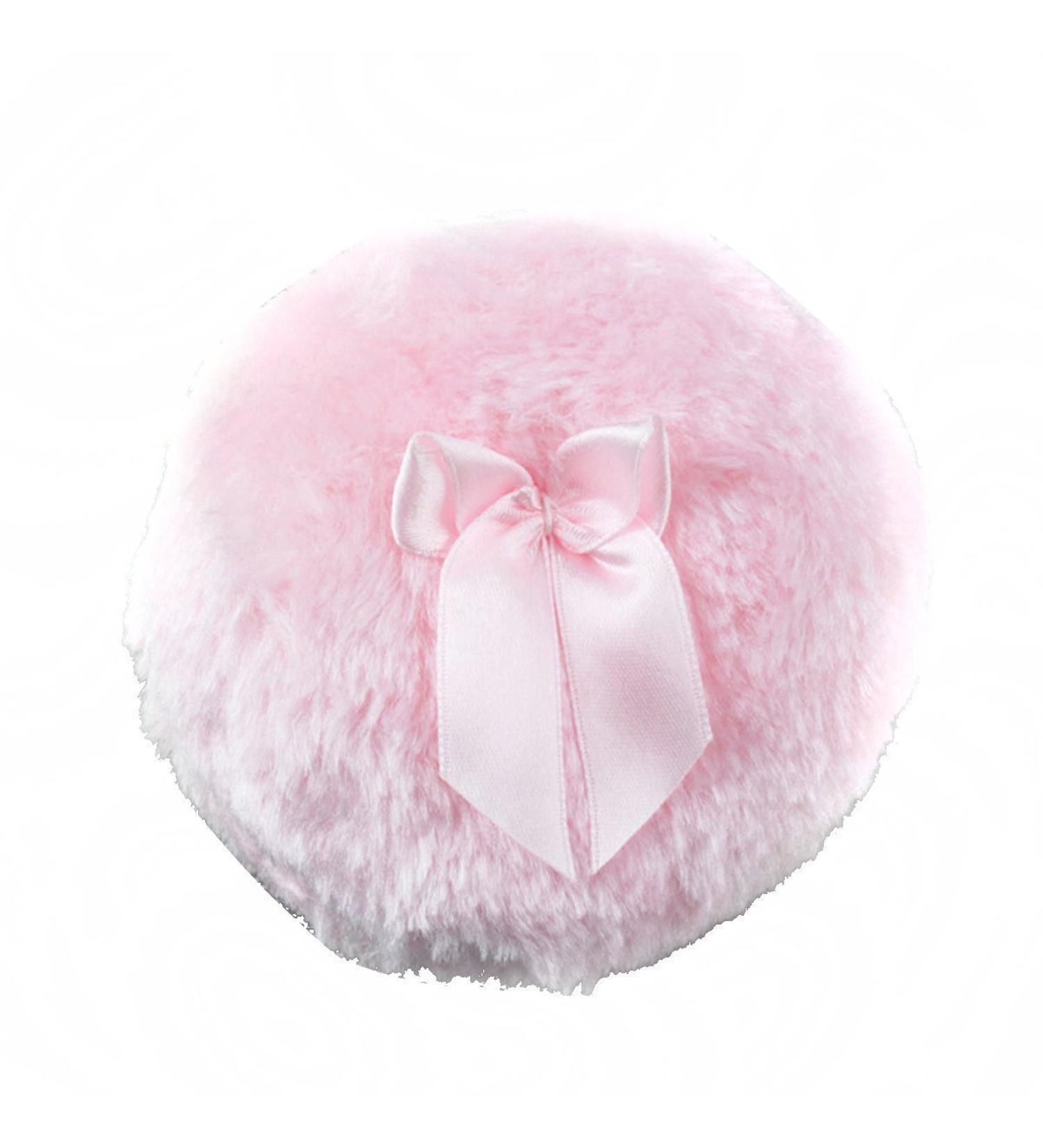 Haifly FSSTUD 2 PCS Soft Plush Baby Talcum Powder Puff with Bowknot | Gentle Body Powder for Babies - International Shipping Available - Buy Online on SooperMarket.com