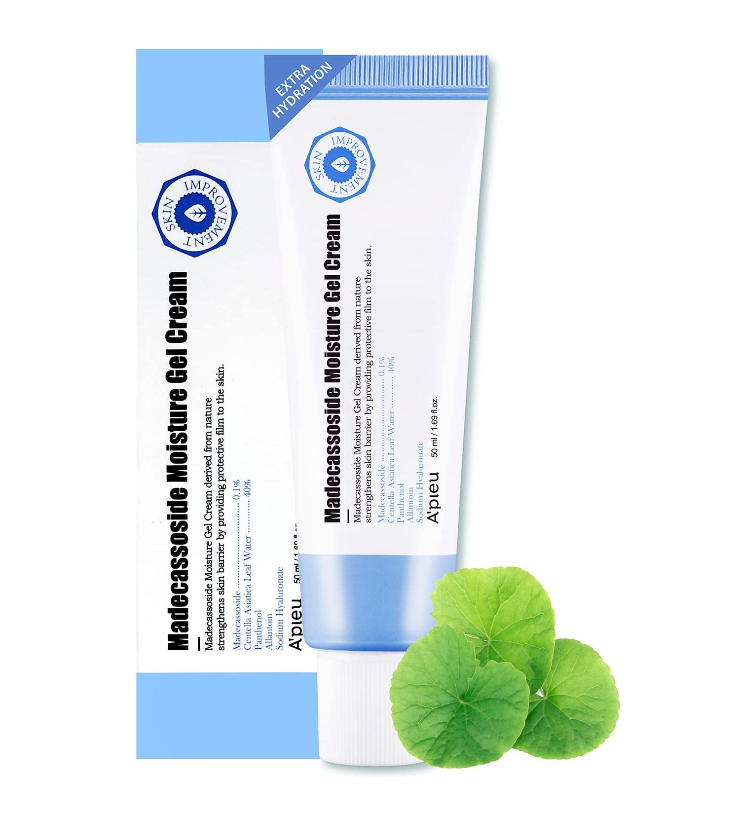Shop A Pieu Madecassoside Moisture Gel Cream - 1.69 fl oz | Hydrating Skin Care - Buy Online on SooperMarket.com