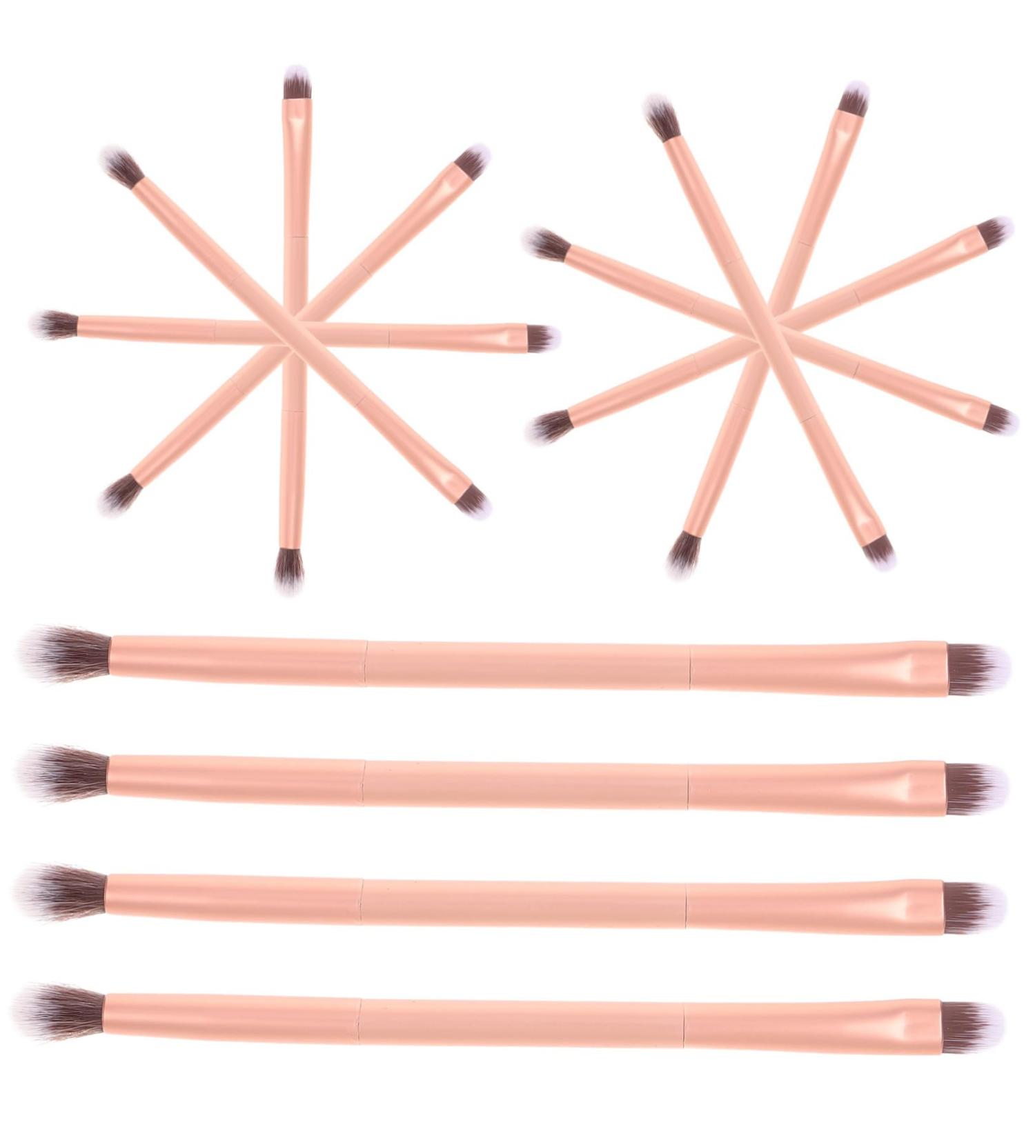 Baluue 72 Pcs Makeup Brush Eye Shadow Brush Face Beauty Tools Lash Tool Eyeshadow Artificial Fiber Golden - Buy Online on SooperMarket.com