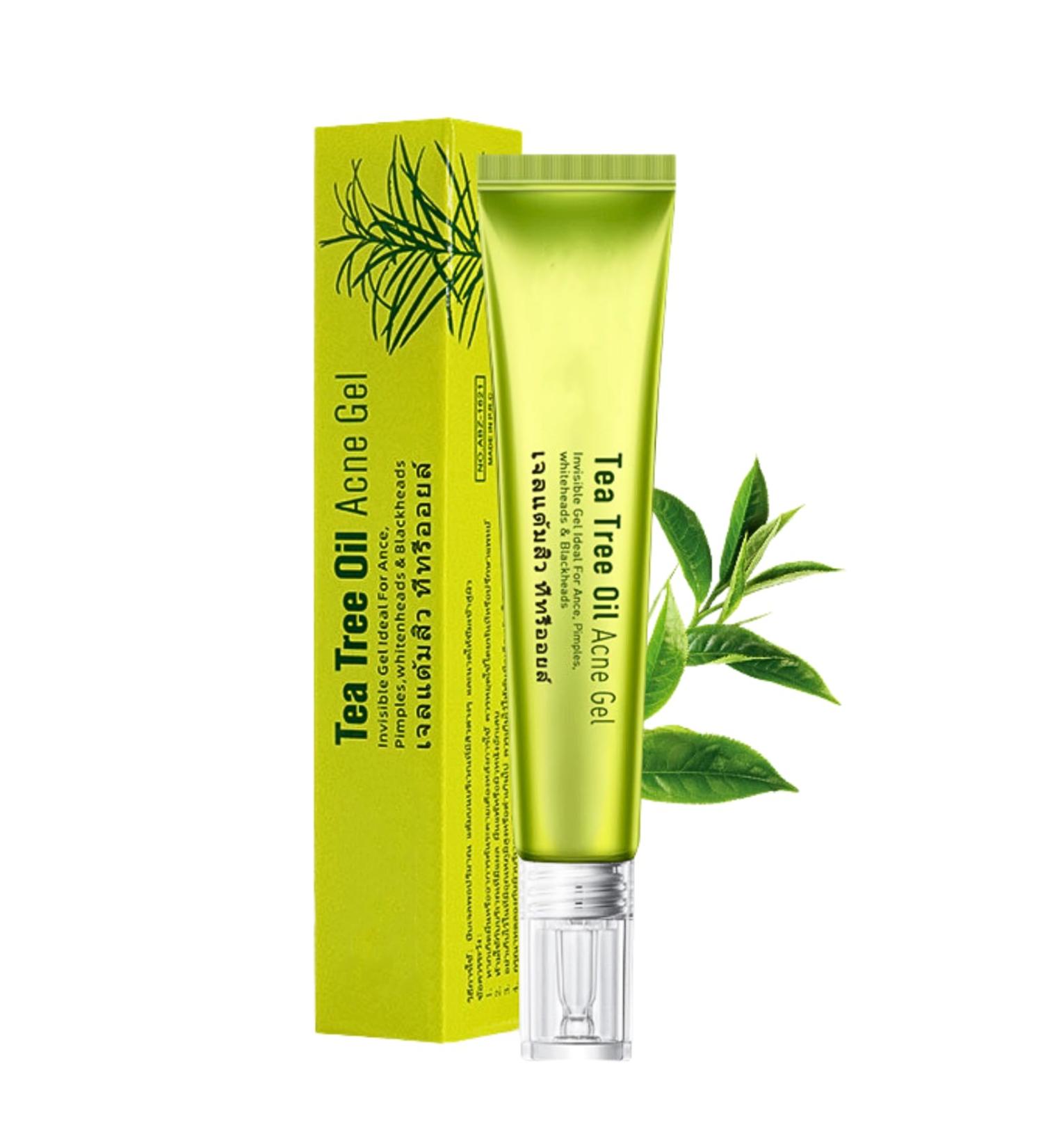Anti Acne Removal Cream Tea Tree Acne Removal Gel Acne Cream for Acne Treatment & Spot Treatment Clear Soothing Spot Gel Acne Moisturiser Whiteheads & Blackhead Remover Invisible Gel - Buy Online on SooperMarket.com