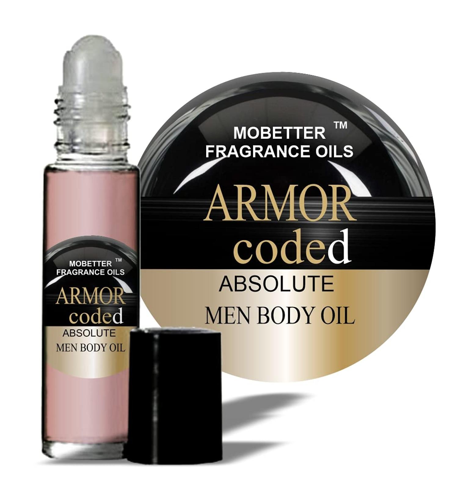 MOBETTER FRAGRANCE OILS Armor Coded Absolute Cologne Fragrance Body Oil for Men