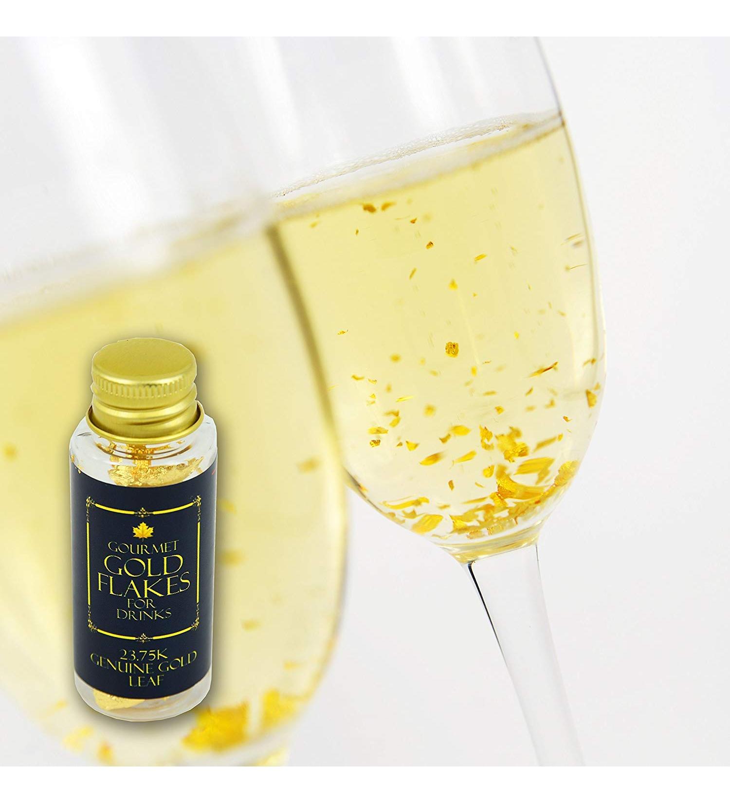 Edible Genuine Gold Leaf for Drinks by Barnabas Blattgold - 1 Pack - Buy Online on SooperMarket.com