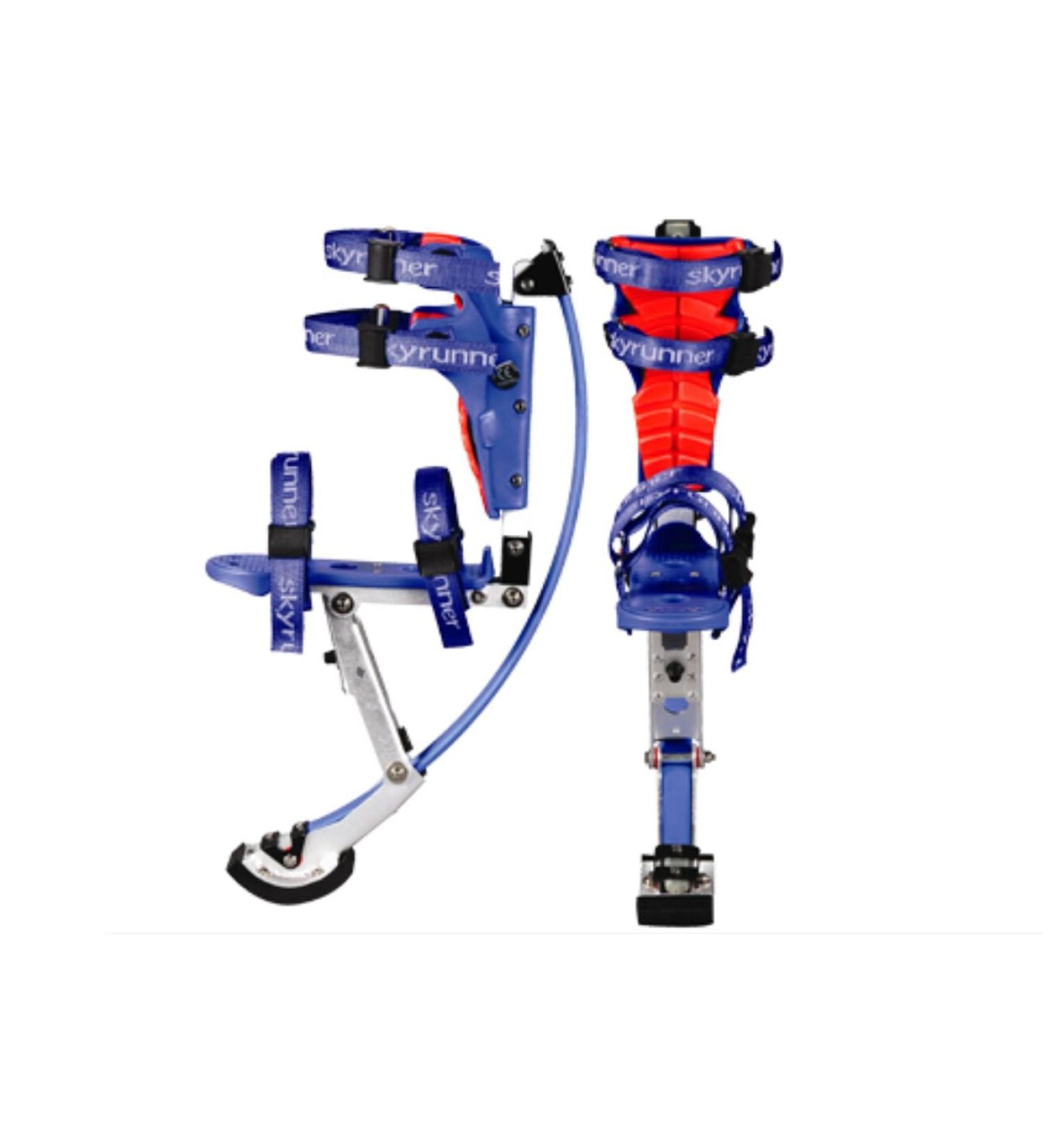 Iconiciris Kids Kangaroo Shoes Jumping Stilts (Blue) - Fitness Exercise for Children (66-110lbs/30-50kg) - Buy Online on SooperMarket.com