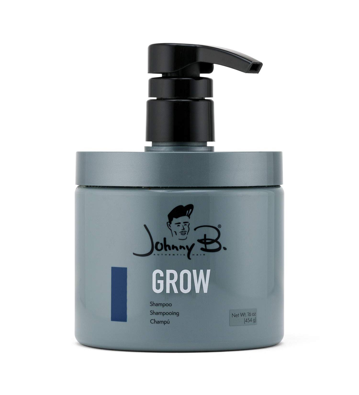 JOHNNY B. Professional Grow Hair Shampoo 16 oz. - Promotes Hair Growth and Strength - Buy Online on SooperMarket.com