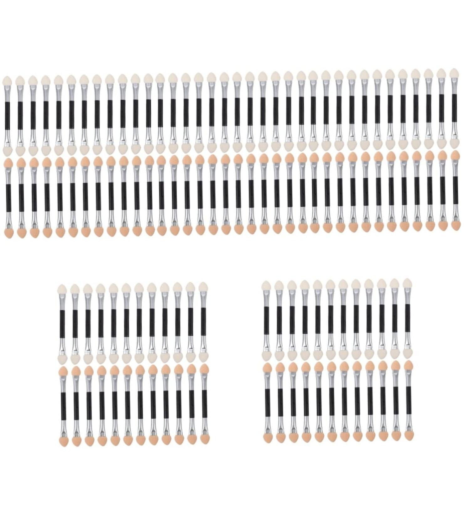 Didiseaon 120 Pcs Latex Eye Shadow Stick Makeup Brush Eyeshadow Brush Eyeshadow Double Sided Mini - Buy Online on SooperMarket.com