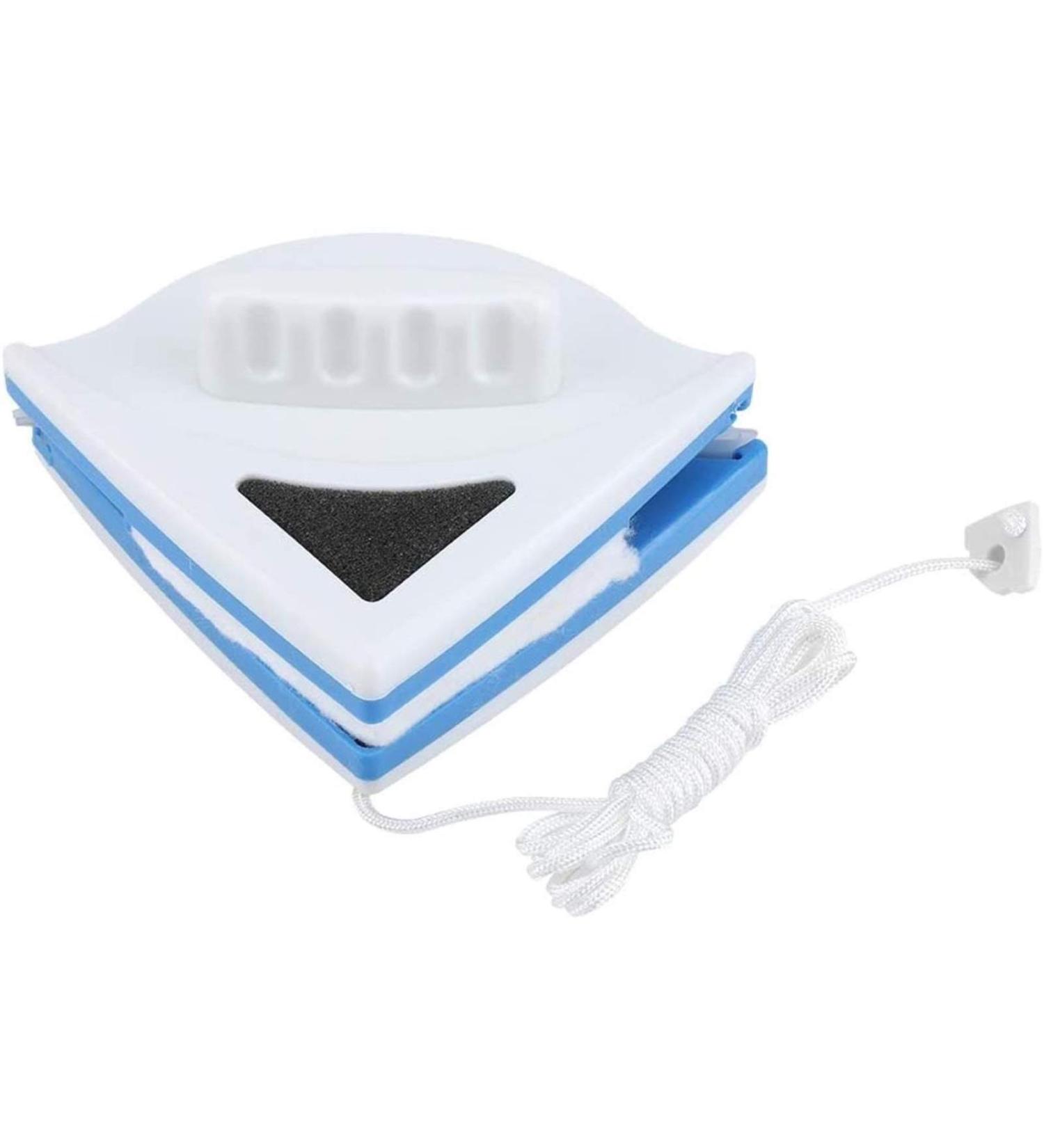QTYUERGK Triangle Shape Double-Side Magnetic Window Cleaner Glass Wiper Cleaning Brush for Single Glazed Windows with 3-8mm Thickness Cleaners - Buy Online on SooperMarket.com