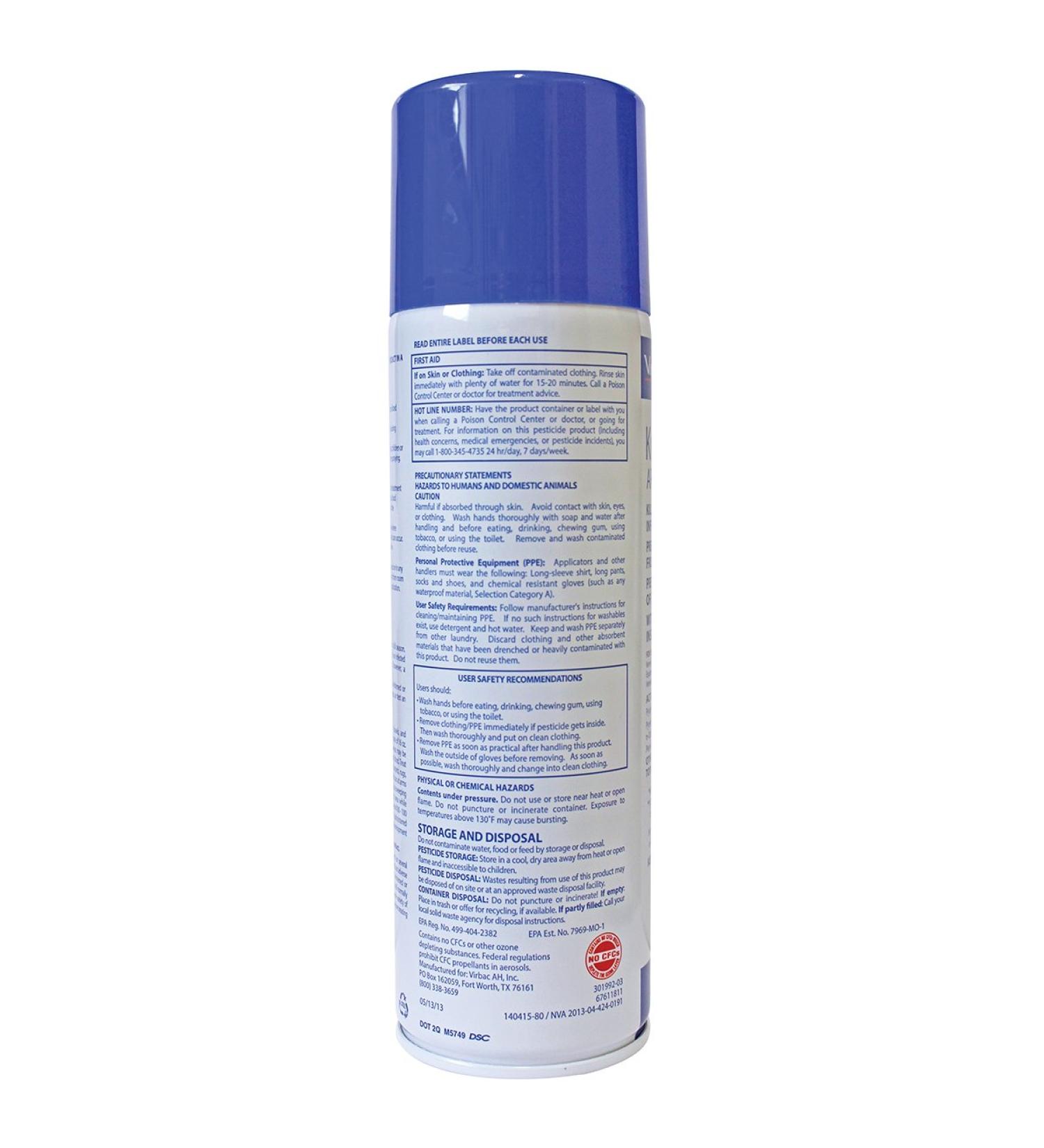 Virbac Knockout E.S. Area Treatment Carpet Spray - 16-Ounce | Effective Pest Control for Home & Travel - International Shipping - Buy Online on SooperMarket.com