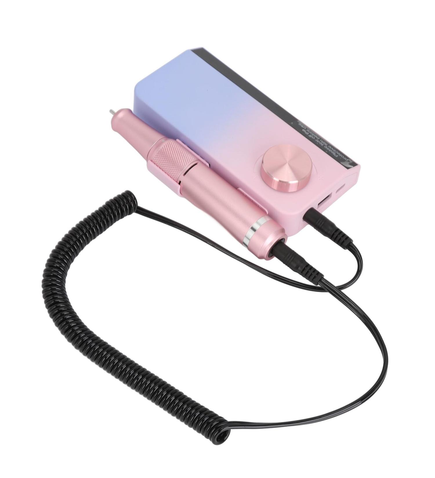 Electric Nail Drill Set Low Noise Rechargeable Type C Electric Nail File Set for Beauty Salon - Buy Online on SooperMarket.com