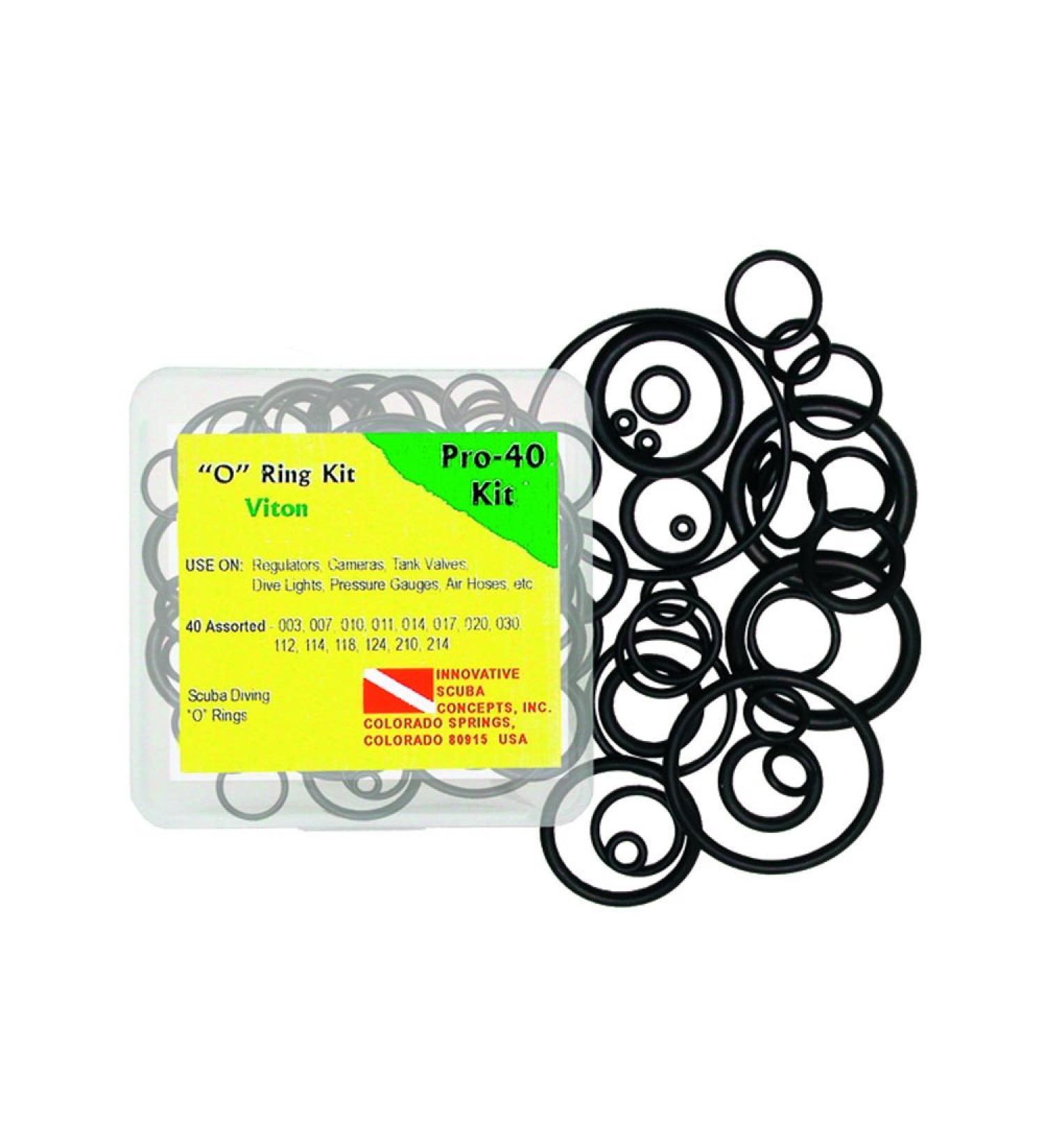 Innovative Pro Viton O-Ring Kit (40 Pieces)