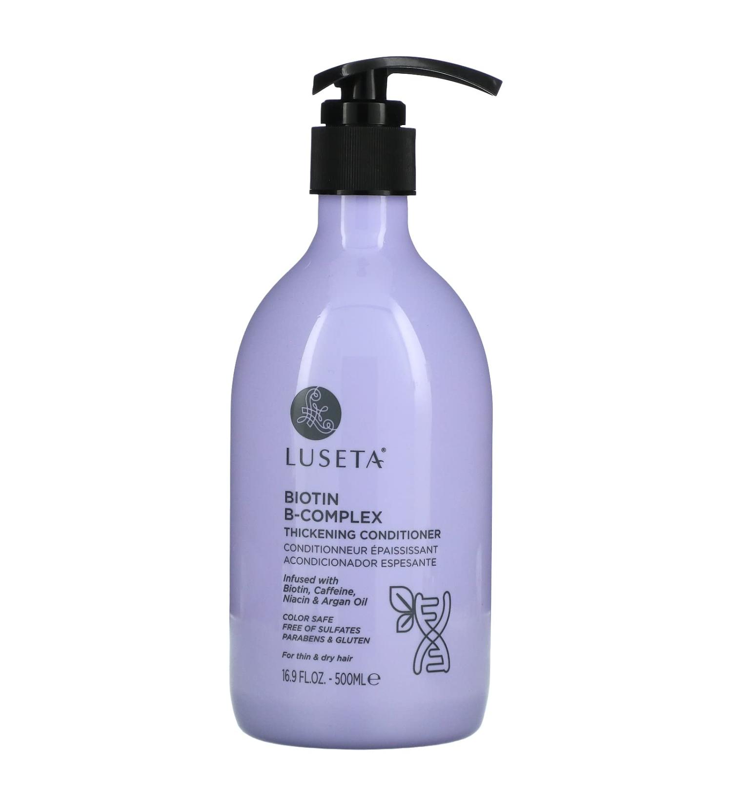 Luseta Beauty Biotin B-Complex Thickening Conditioner for Thin & Dry Hair 16.9 fl oz (500 ml)