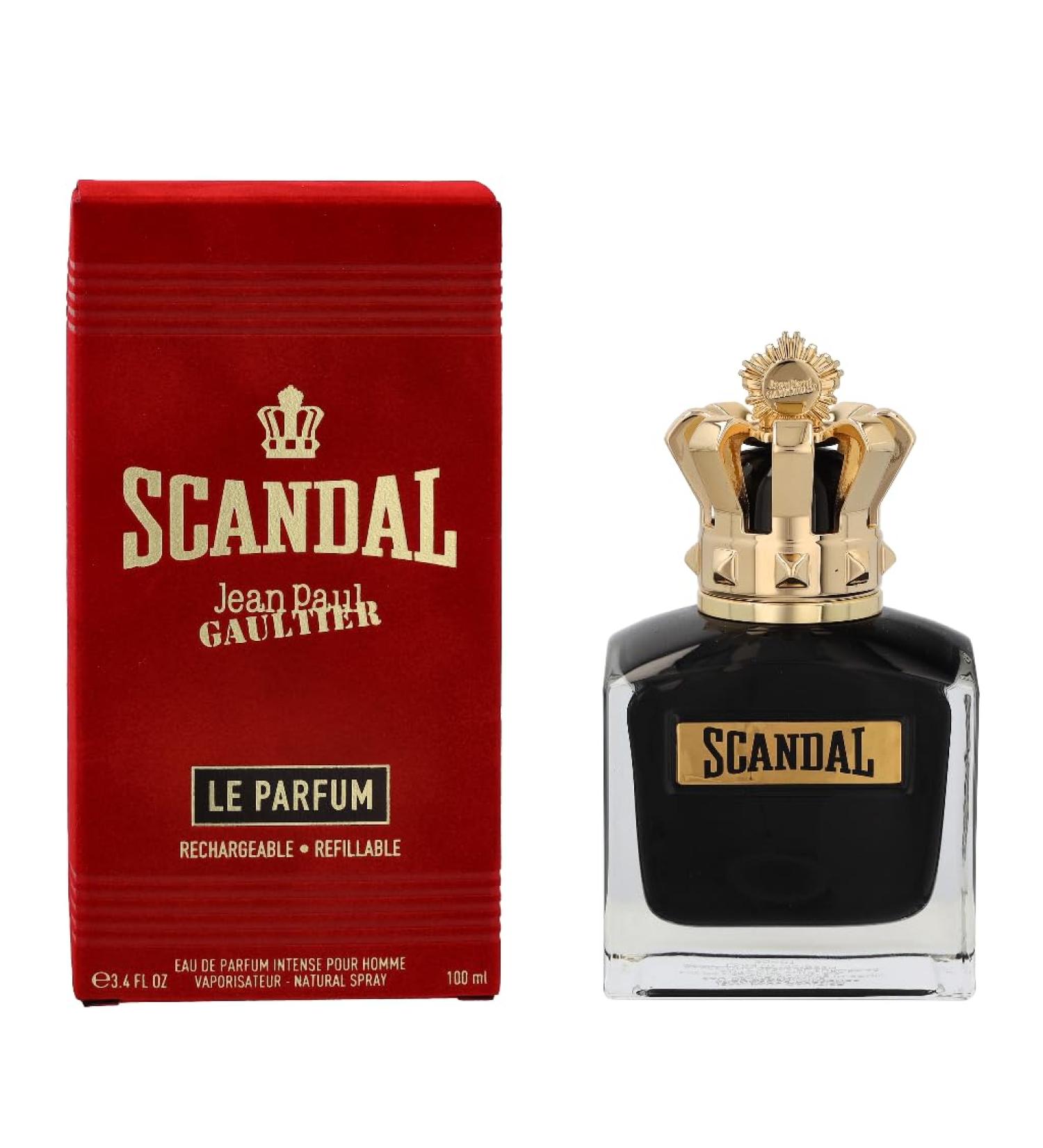 Jean Paul Gaultier Scandal Le Eau de Parfum Intense Refillable Spray for Men 3.4 Ounce - Buy Online on SooperMarket.com