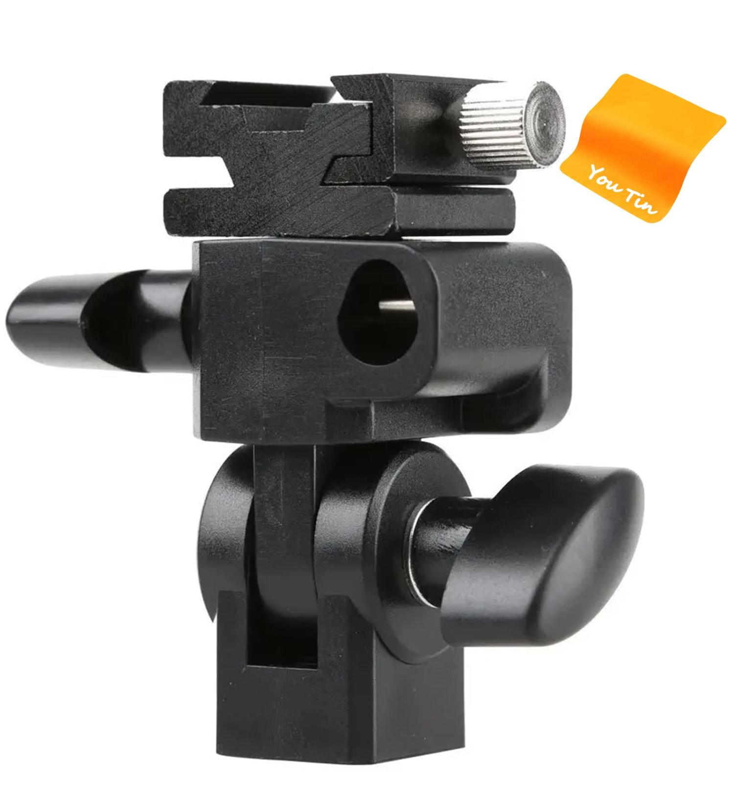 Godox Type E Flash Speedlite Umbrella Light Holder | Universal Mount Stand Bracket for Godox V860III, TT685II, V850III, V860II, TT350, TT600, V350 - Buy Online on SooperMarket.com