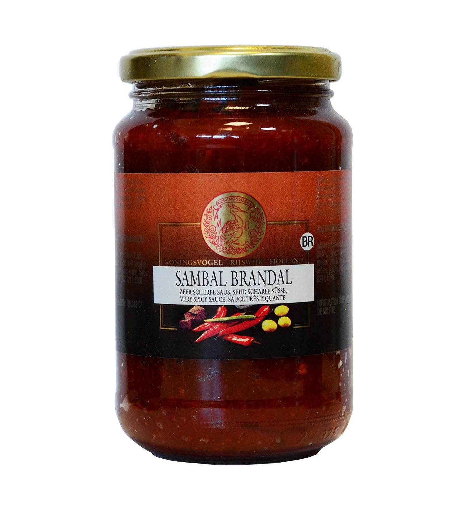 Koningsvogel - Chilli Paste/Sambal Brandal - 375g