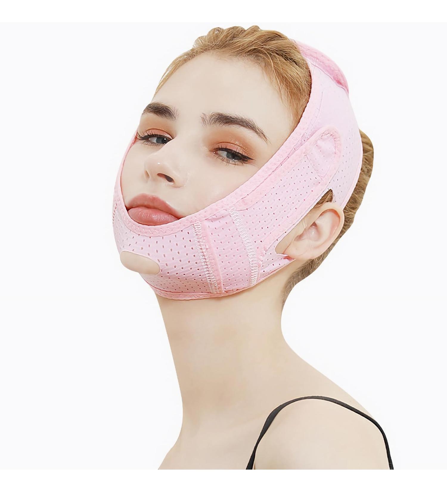 Buy Breathable Adjustable Chin Strap for Women - Skin-Friendly V-Line Mask for Perfect Contours - International Shipping Available - Buy Online on SooperMarket.com