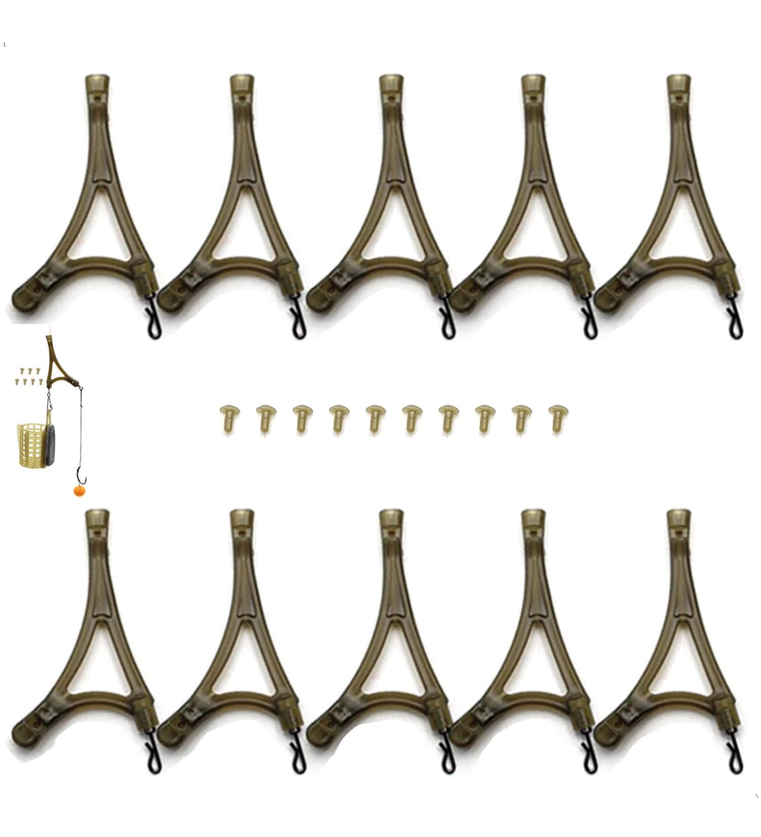 10-Piece Anti-Tangle Set for Carp Fishing Rigs - No Complication No Tangling Compatible with Fishing Levy - Buy Online on SooperMarket.com