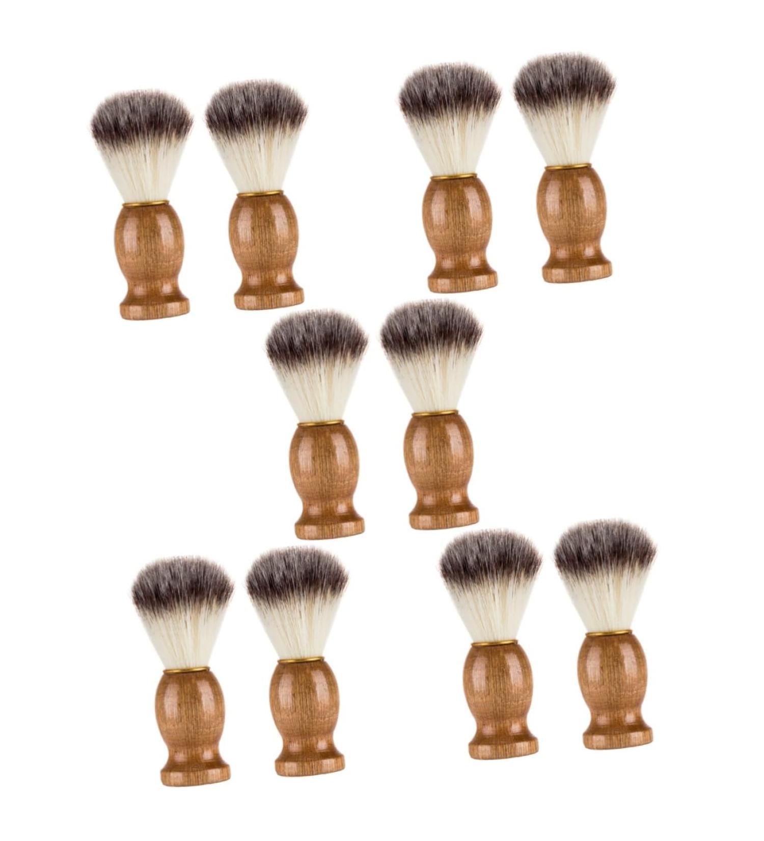 Angoily 10 pcs Stainless Steel Razor Brush Scrubber - Premium Beard Care Accessories for Men | Hair Removal & Shaving Solutions - Buy Online on SooperMarket.com