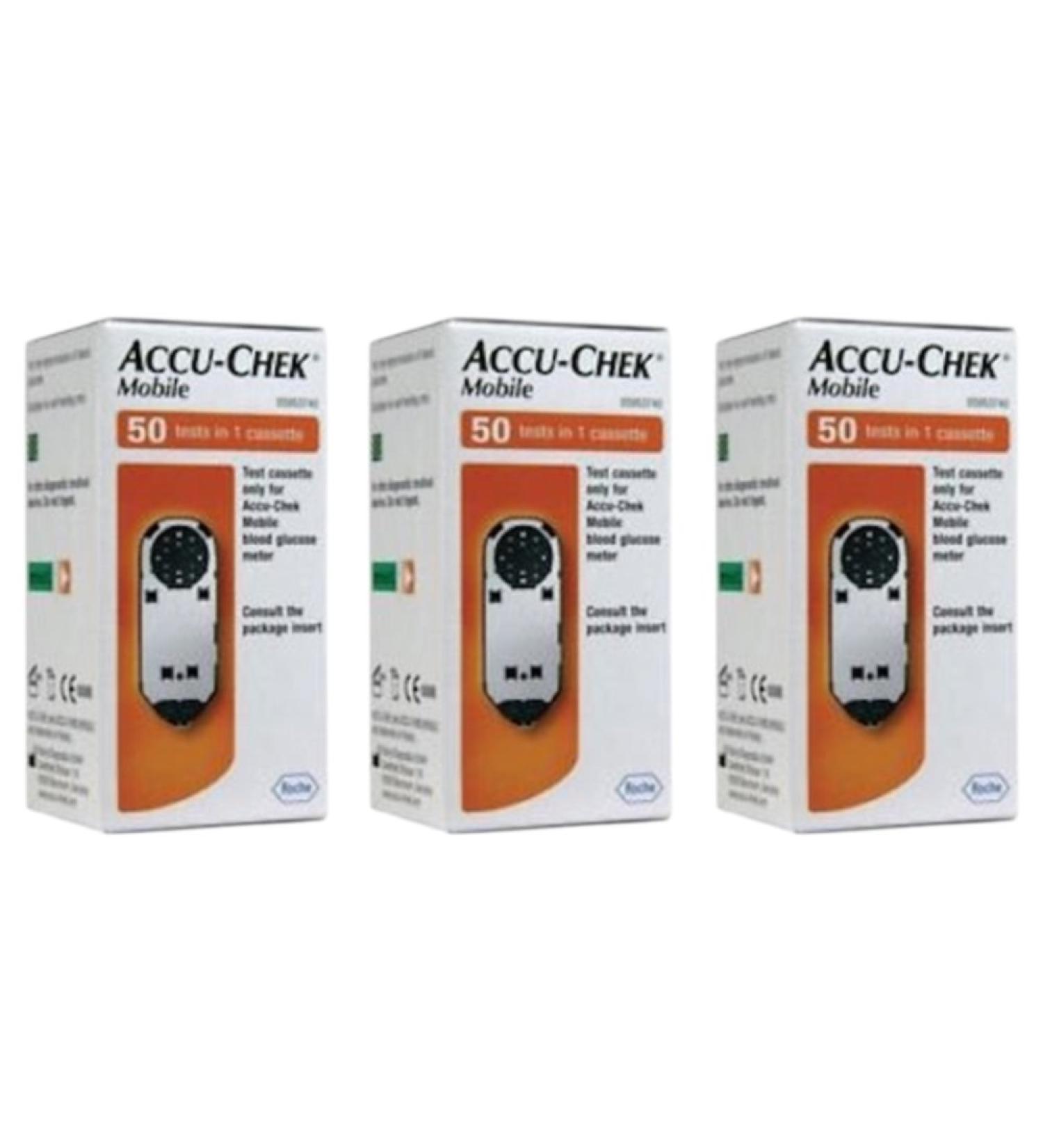 Accu Chek Mobile Test Cassette 1x50 (3 Packs)