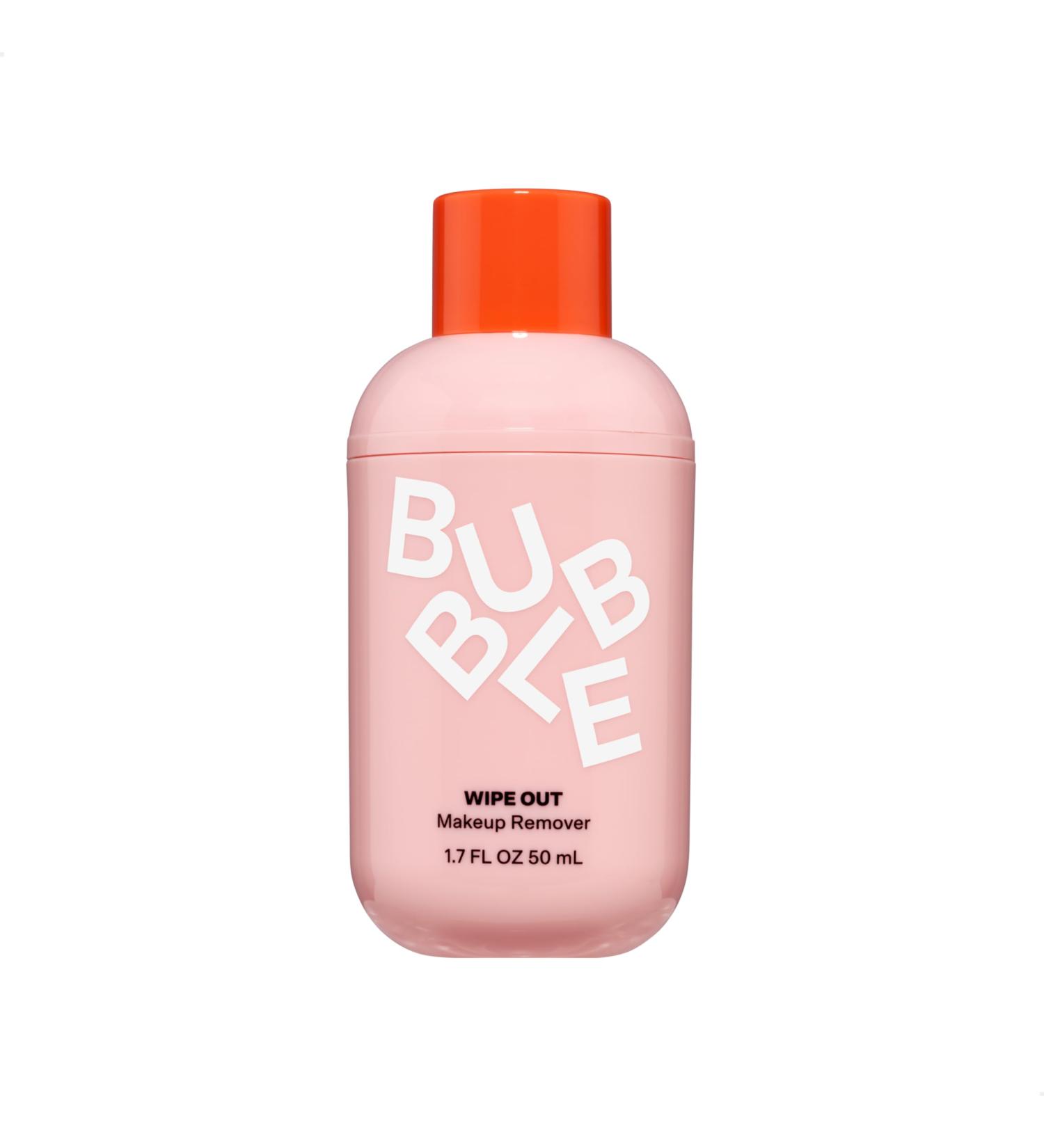 Bubble Skincare Wipe Out Makeup Remover - Hydrating & Fragrance-Free Face & Eye Makeup Remover for All Skin Types (50ml) - Vitamins & Antioxidants Infused - Buy Online on SooperMarket.com
