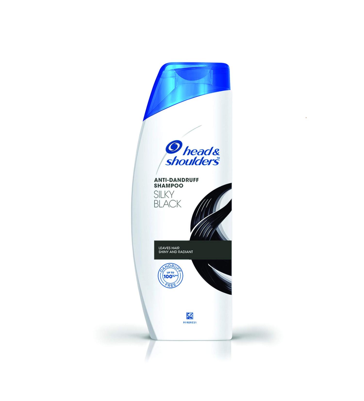 Buy Head & Shoulders Silky Black Shampoo 180ml | Best International Shipping - Smooth Shine & Scalp Care - Buy Online on SooperMarket.com