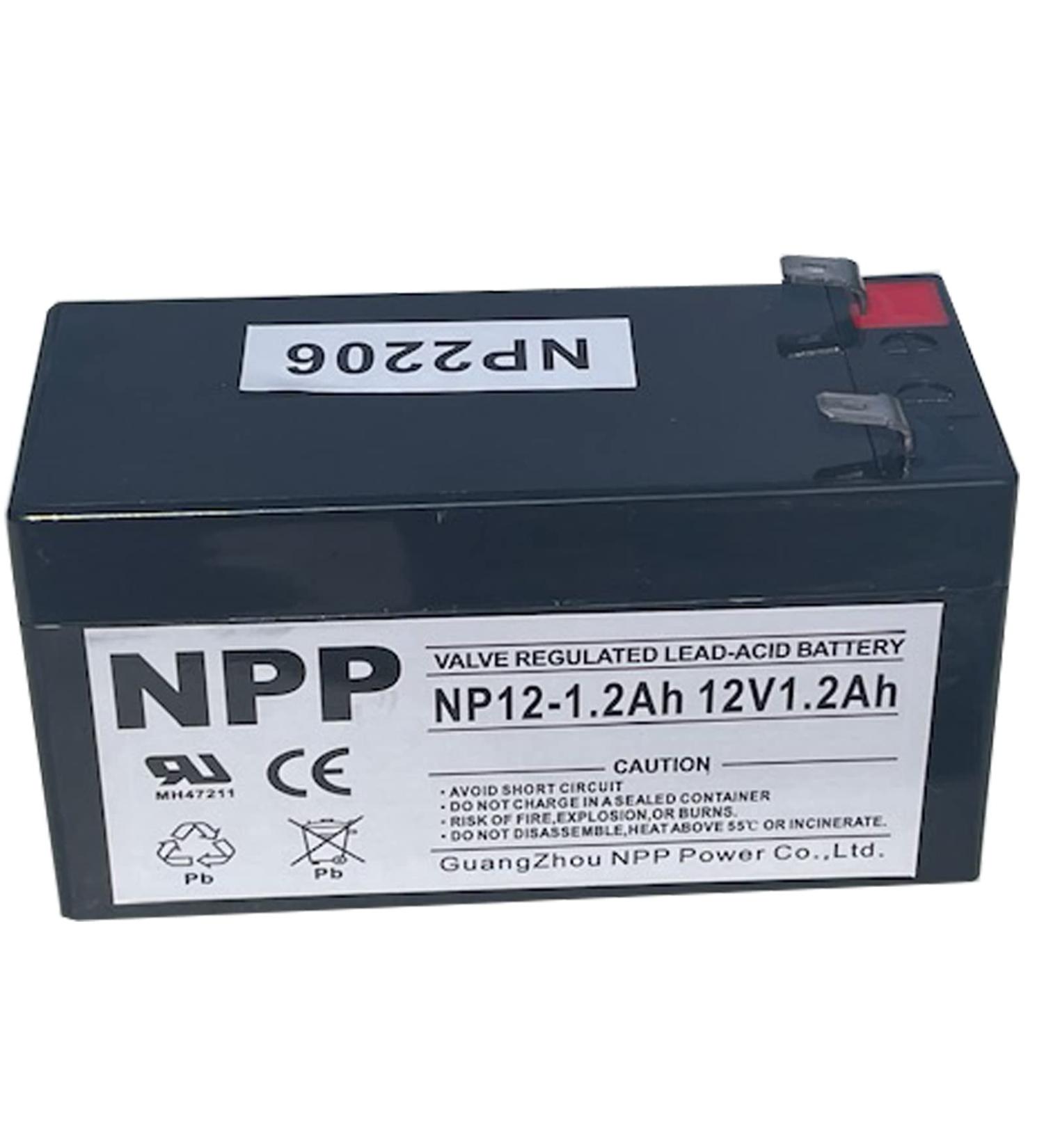 Buy 12V 1.2Ah SLA Rechargeable AGM Battery | Replace UB1213 & D5738 | International Shipping - Buy Online on SooperMarket.com