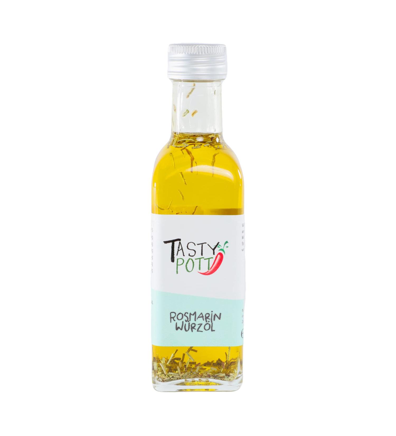 Tasty Pott W rz le - 100ml Rosemary Seasoning Oil | Garlic Chilli Chipotle & More | Gourmet Flavors for International Shipping - Buy Online on SooperMarket.com