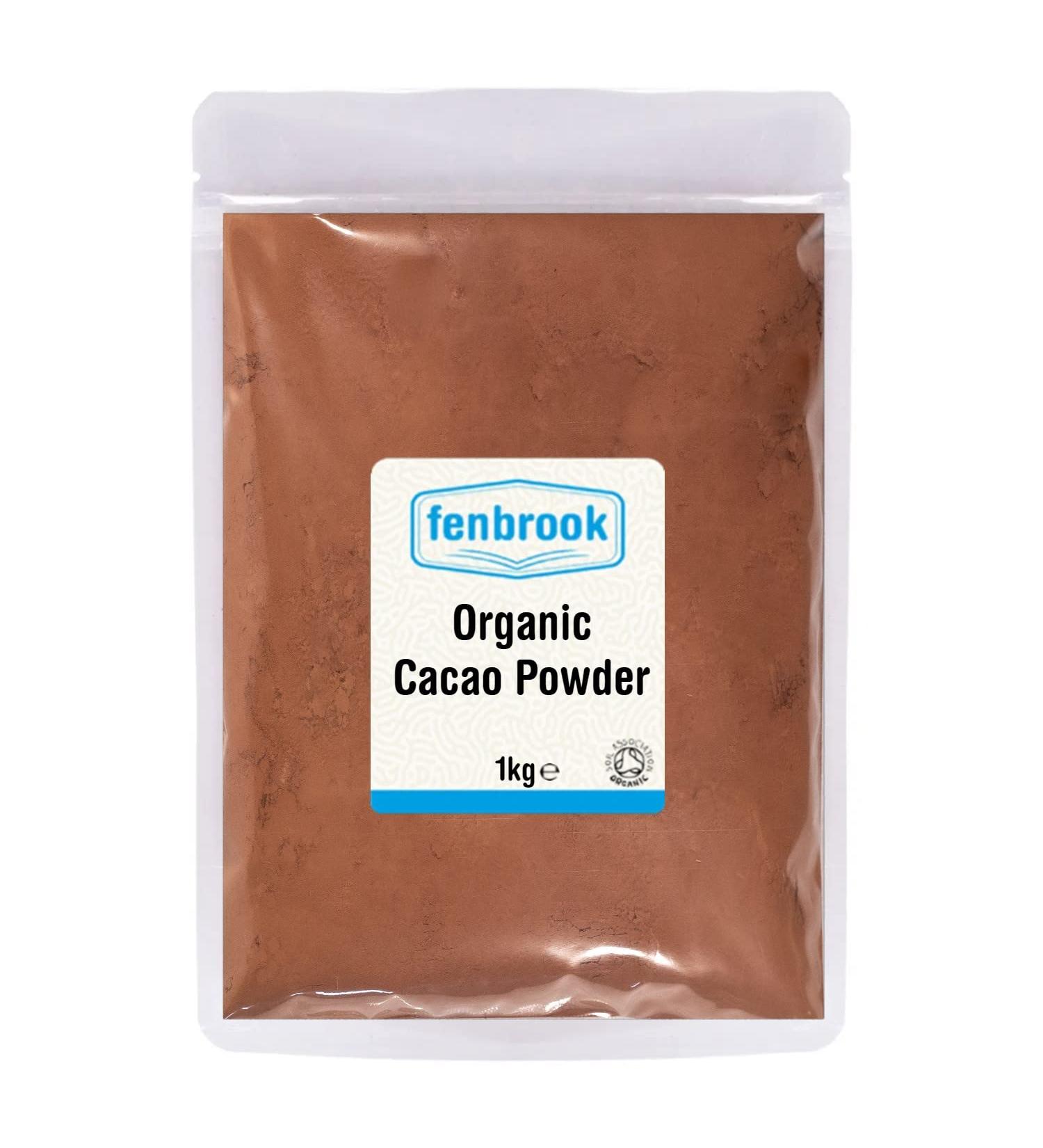 Organic Cacao Powder 1kg Certified Organic by Fenbrook Organic - Buy Online on SooperMarket.com