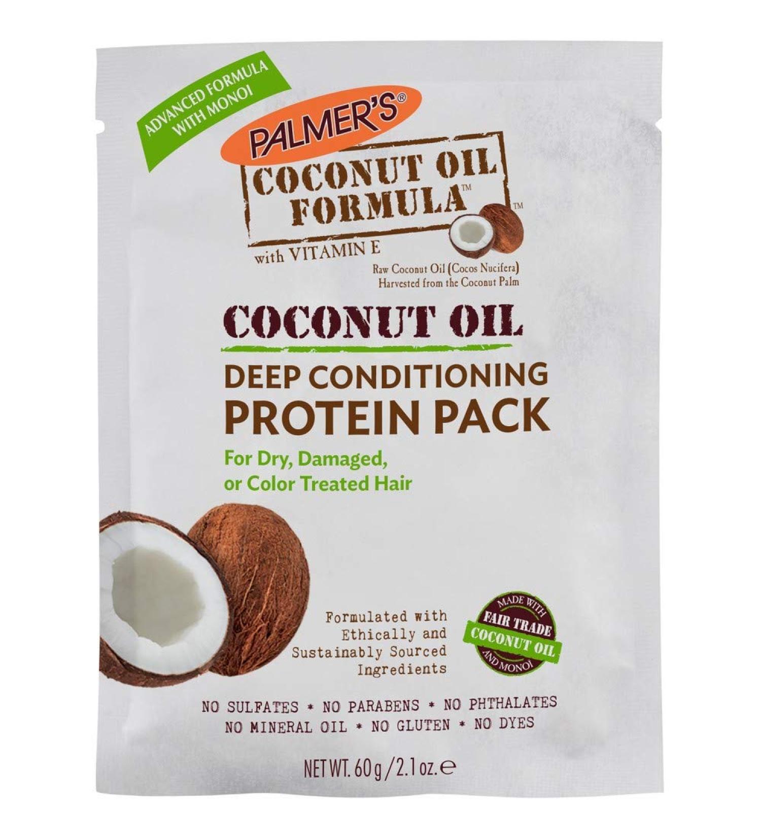 Palmer's Coconut Oil Deep Conditioning Protein Pack 2.1 Ounce