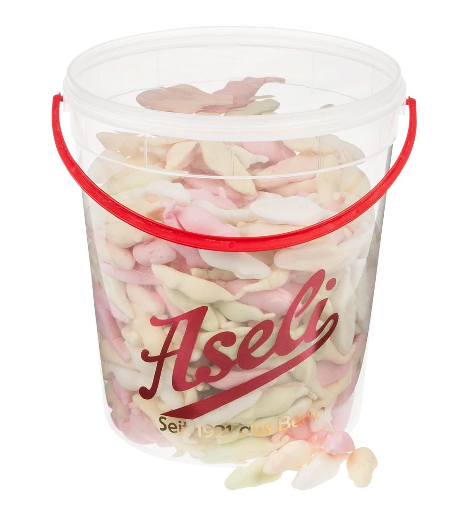 Buy 1 200g Aseli Mini Mice - Gluten-Free & Lactose-Free Colorful Foam Candy | Traditional Sweet Treats - Buy Online on SooperMarket.com