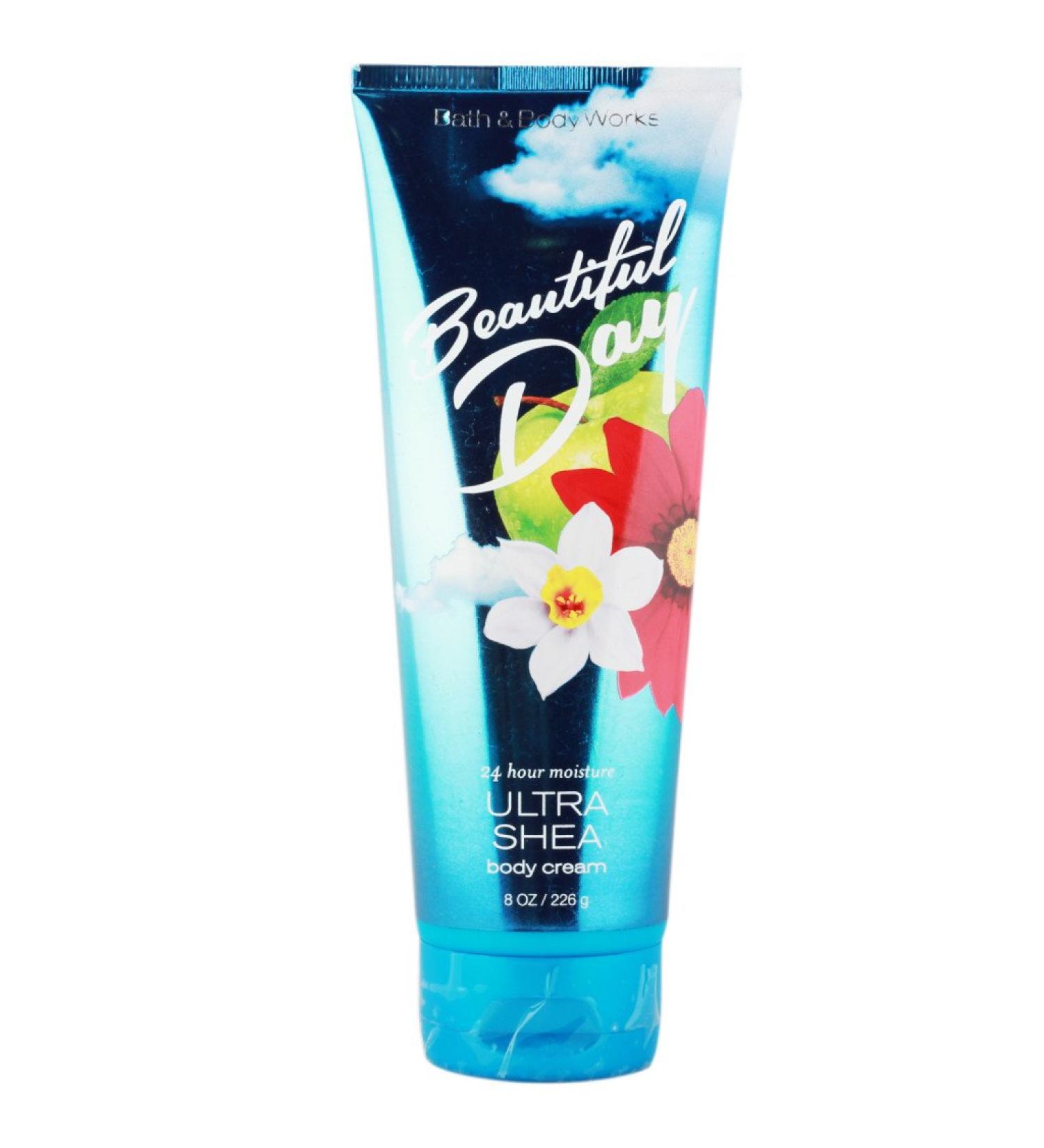 Bath and Body Works Beautiful Day Ultra Shea Body Cream 8 Ounce Full Size