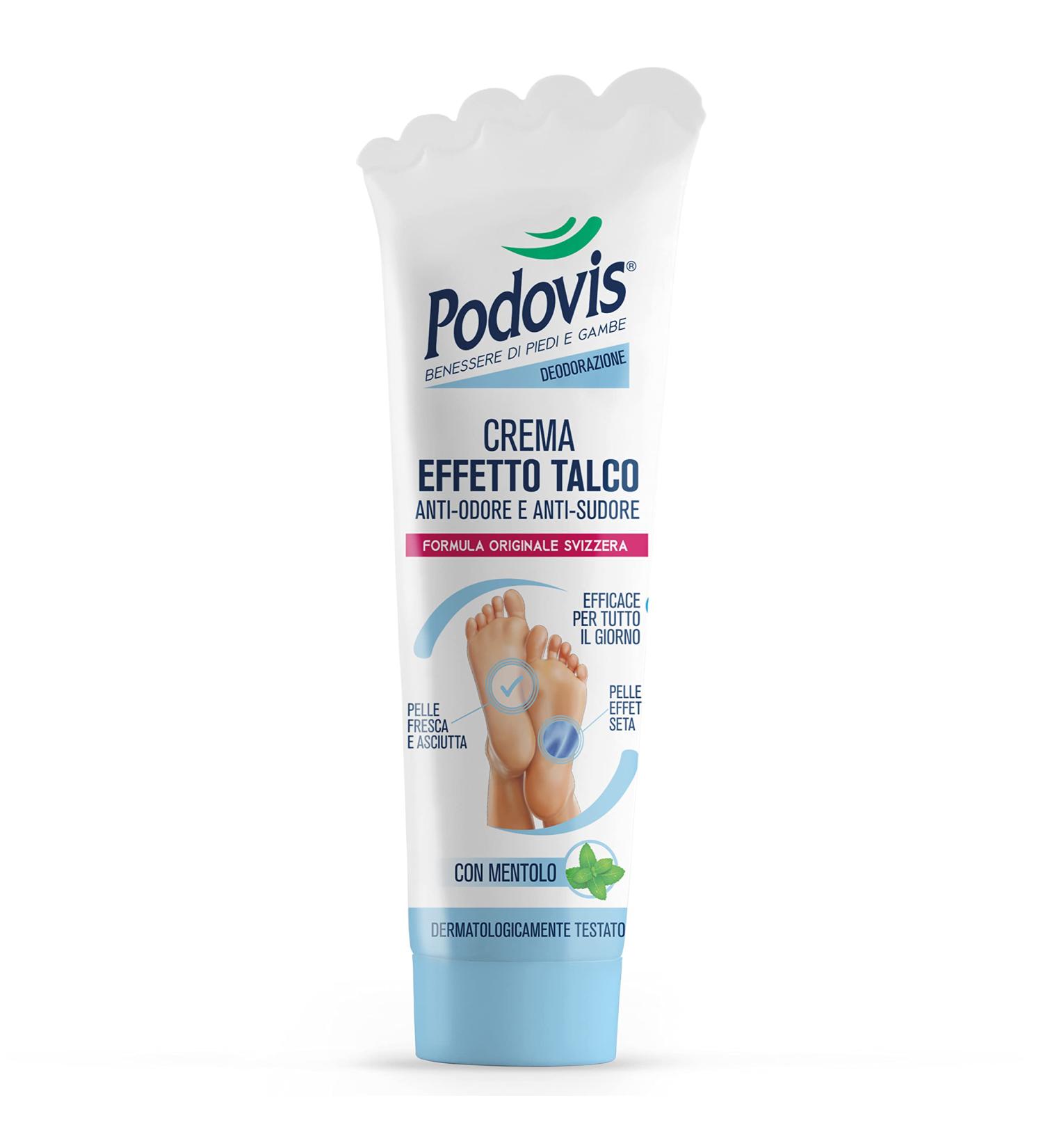 Buy Podovis Crema Efecto Talco 100 ml - 6 Pack | Soothing Foot Cream for International Shipping - Buy Online on SooperMarket.com
