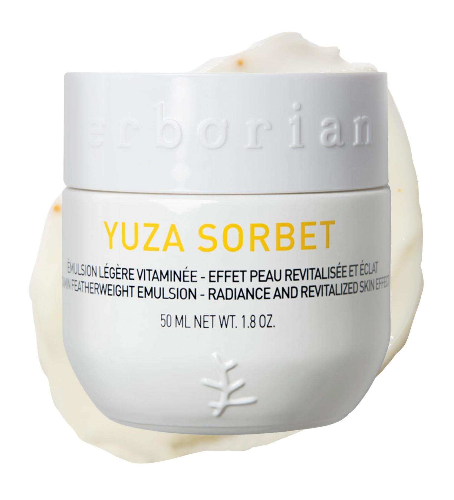 Erborian Vitamin C Face Cream - Yuza Sorbet Hydrating Day Cream for Radiance & Intense Moisturization - 1.7 oz - Buy Online on SooperMarket.com