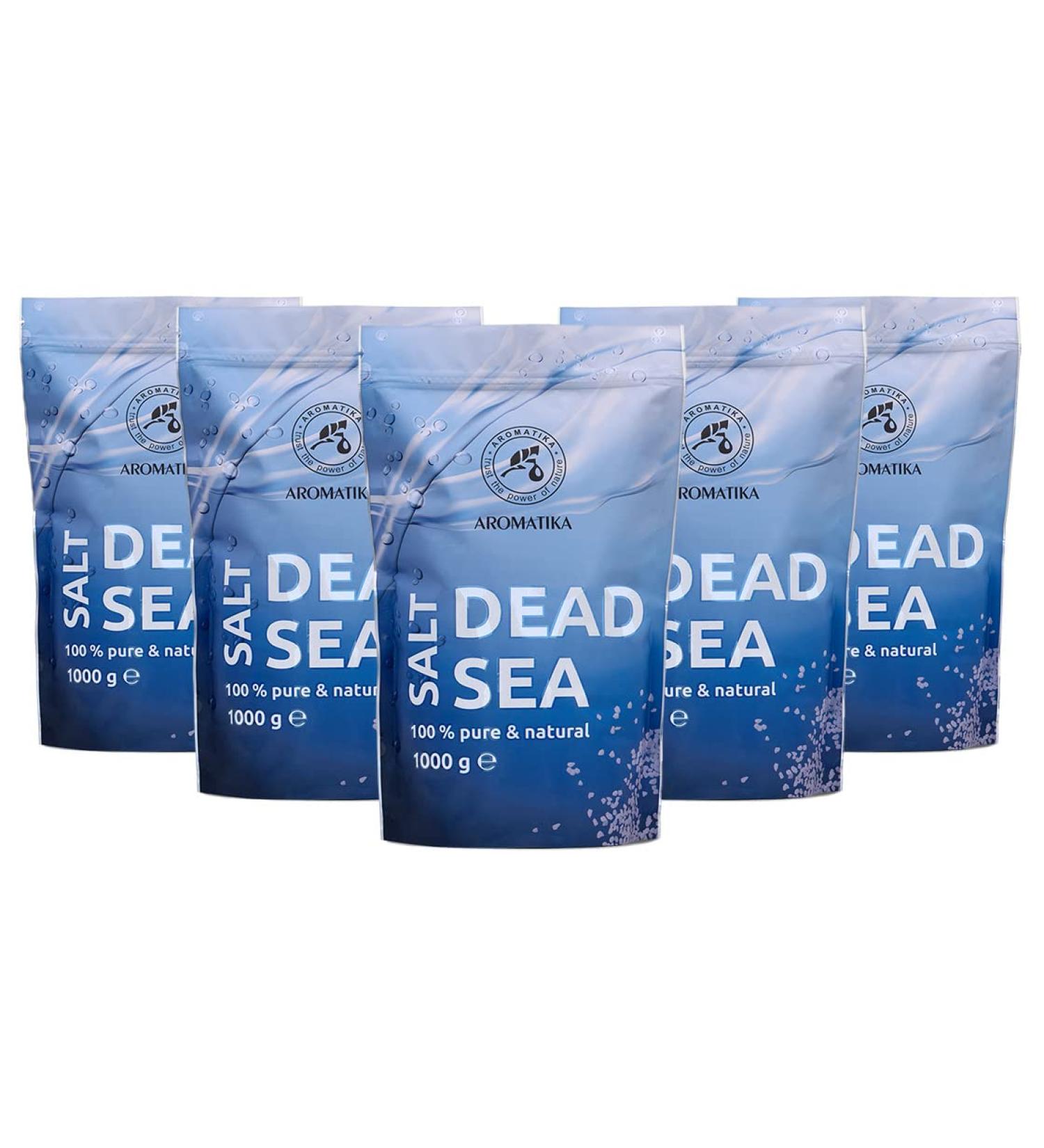Buy 100% Pure Dead Sea Salt 11 lb | Natural Bathing & Body Care | Wellness Benefits for Sleep & Relaxation - Buy Online on SooperMarket.com