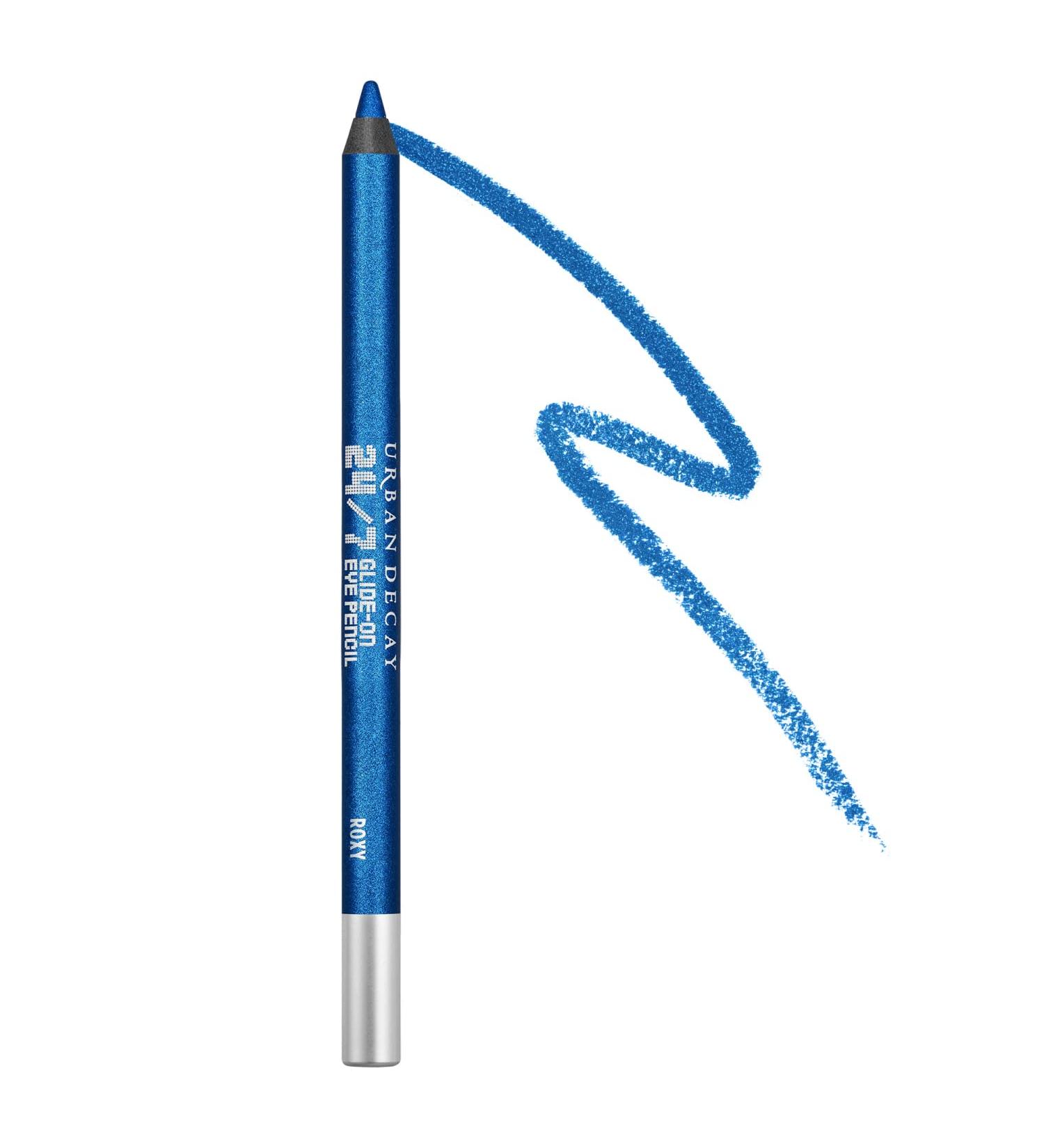 Urban Decay 24/7 Glide-On Waterproof Eyeliner Pencil - Roxy (Metallic Blue) - Buy Online on SooperMarket.com