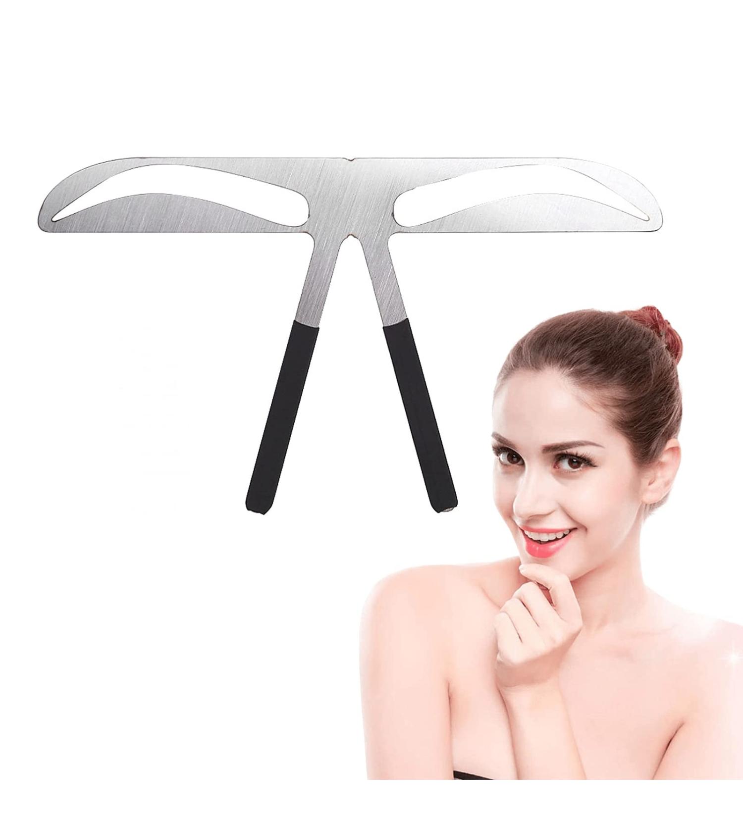 4 Types Eyebrow Stencil Ruler for Perfect Eyebrow Shape | Grooming & Makeup Tool (3) - Buy Online on SooperMarket.com