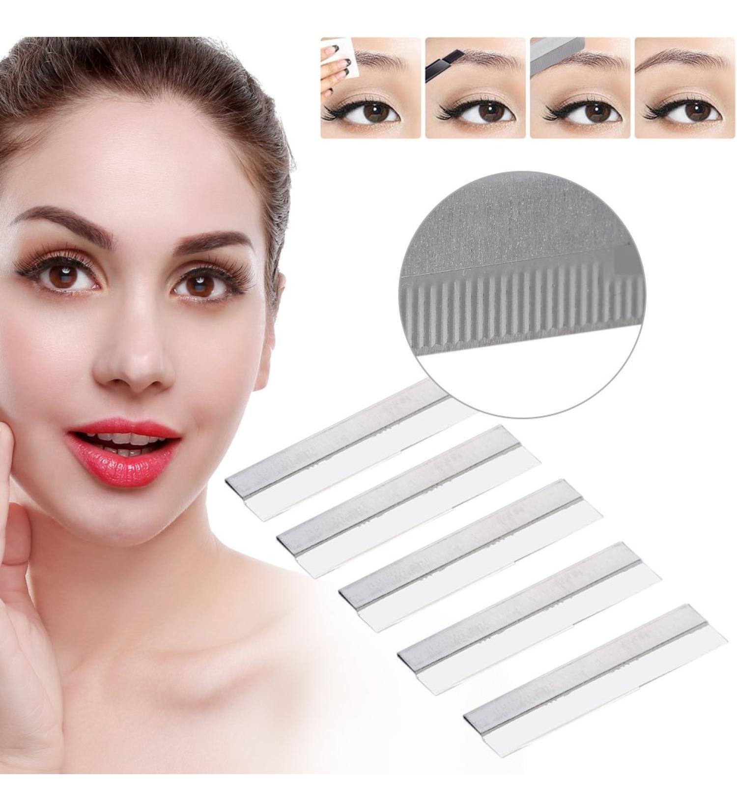 Women s Eyebrow Blade & Trimmer - 100 Parts Set for Perfect Eyebrows & Facial Hair Removal | International Shipping - Buy Online on SooperMarket.com