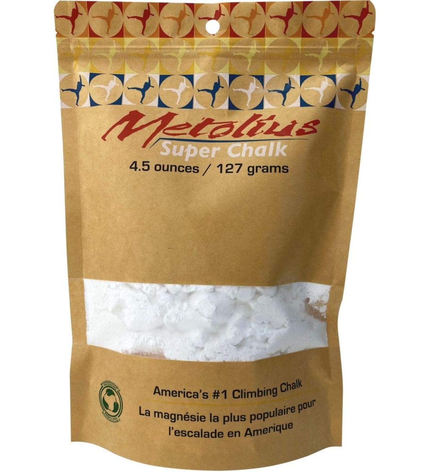 Metolius Super Chalk 255g White - Practical grippy chalk 255g size One Size - Color White One Size
