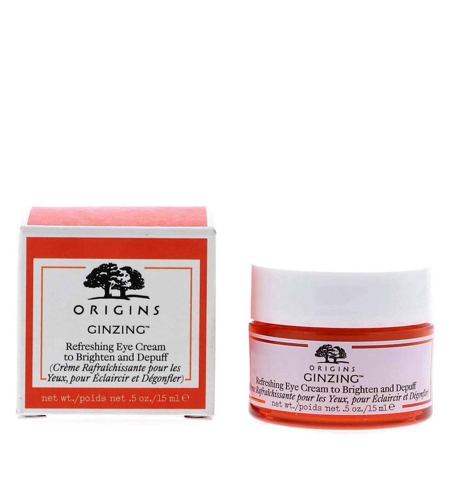 Origins Ginzing Eye Cream - Brightens, Depuffs, 15ml - 1 Count - Buy Online on SooperMarket.com