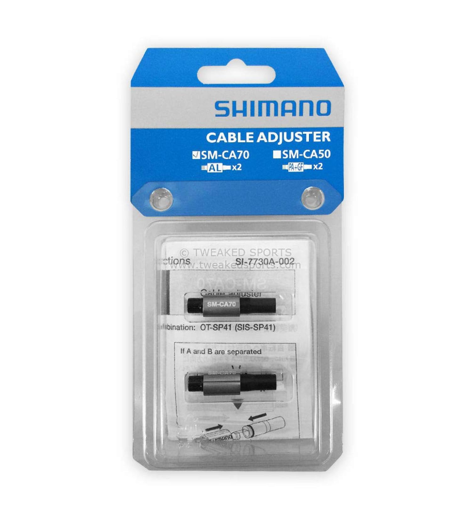 SHIMANO Cable Adjuster Pair - Easy and Precise Adjustments for Smooth Cycling - Buy Online on SooperMarket.com