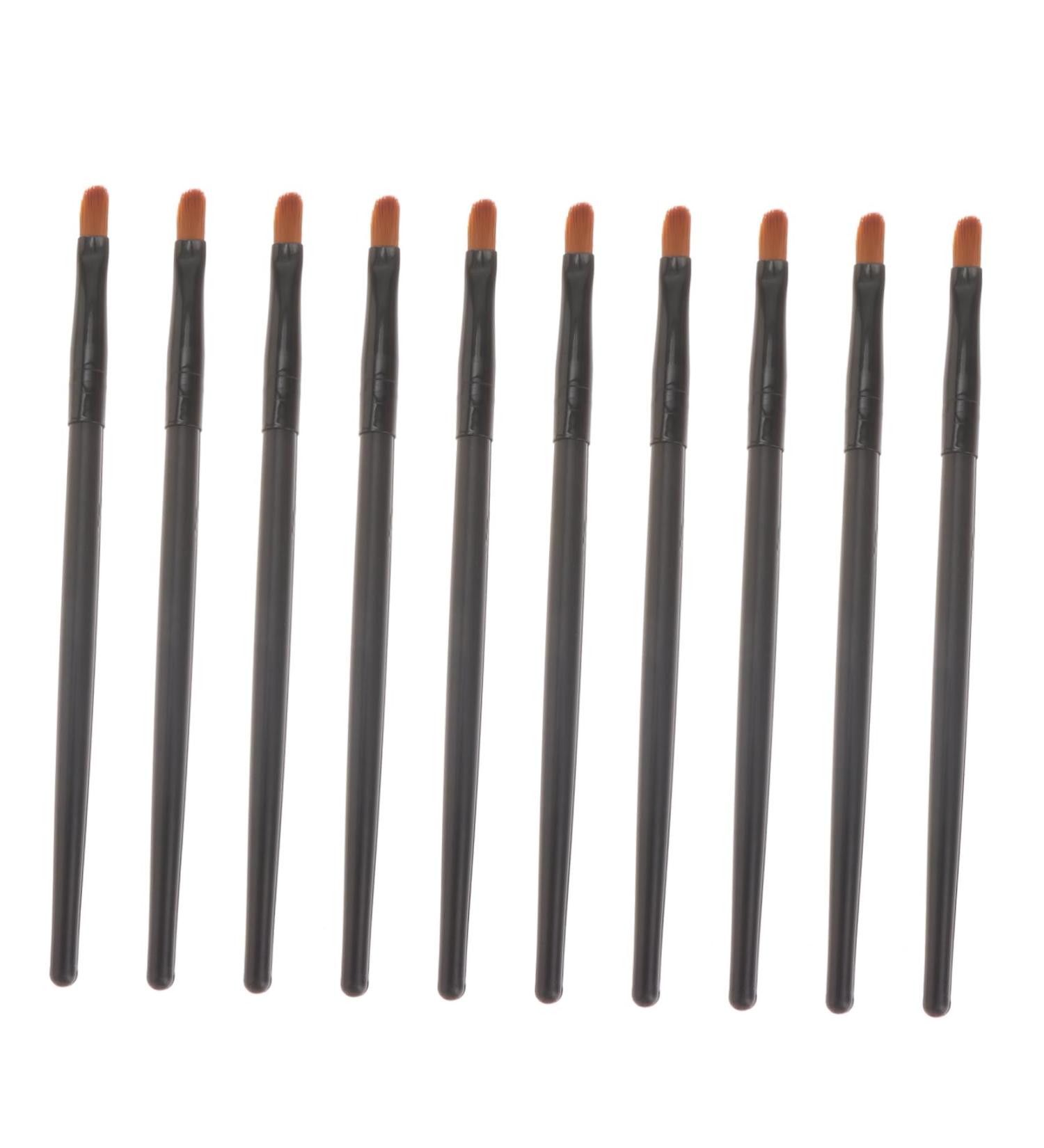 Healeved 30 Pcs Nose Shadow Brush Makeup Concealer Brush Eye Makeup Applicator Artificial Fiber Black - Buy Online on SooperMarket.com