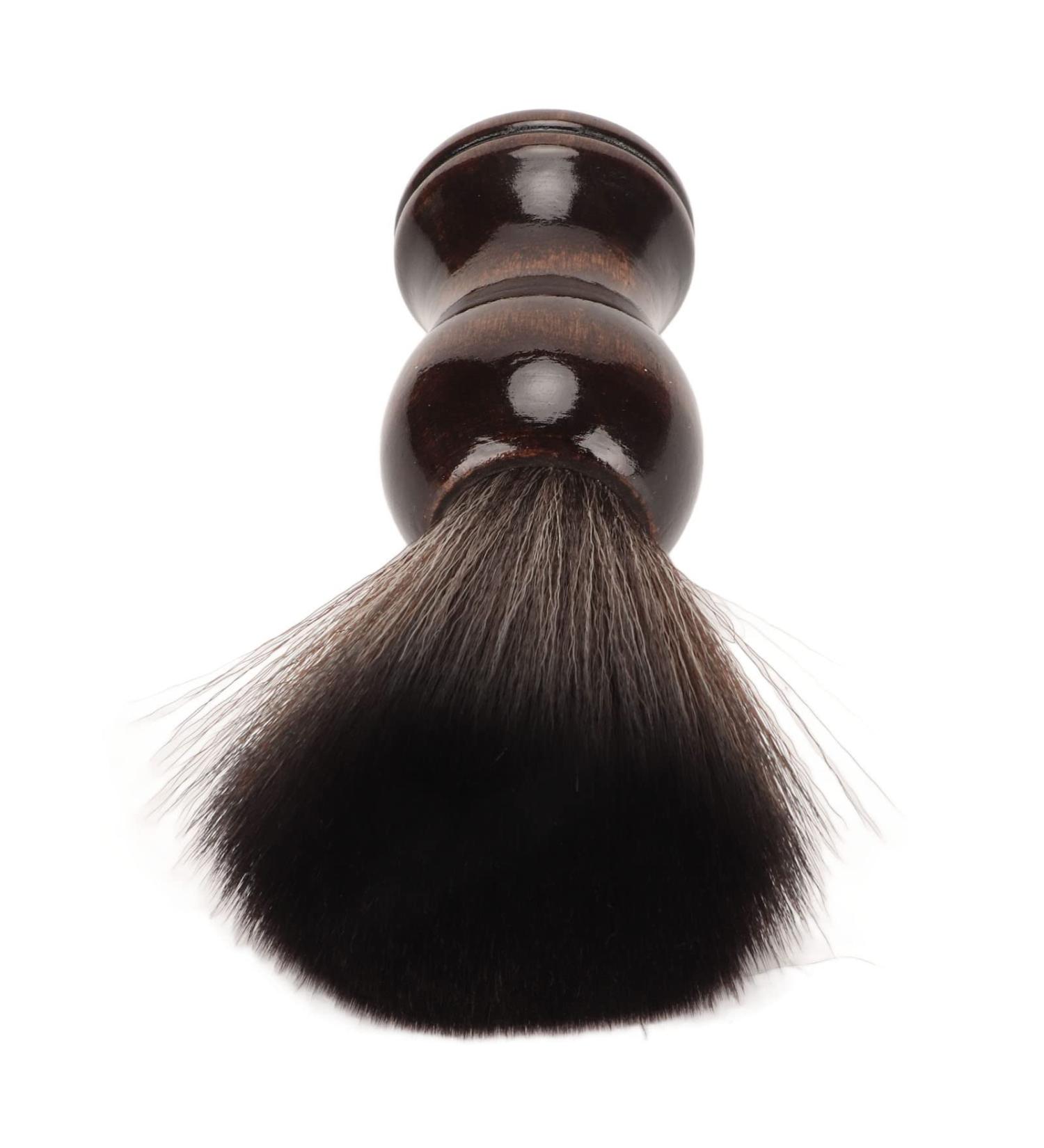 Portable Beard Foam Brush - Soft Nylon Bristles & Ergonomic Handle for Salon & Home | Removes Dirt & Generates Rich Foam - Buy Online on SooperMarket.com