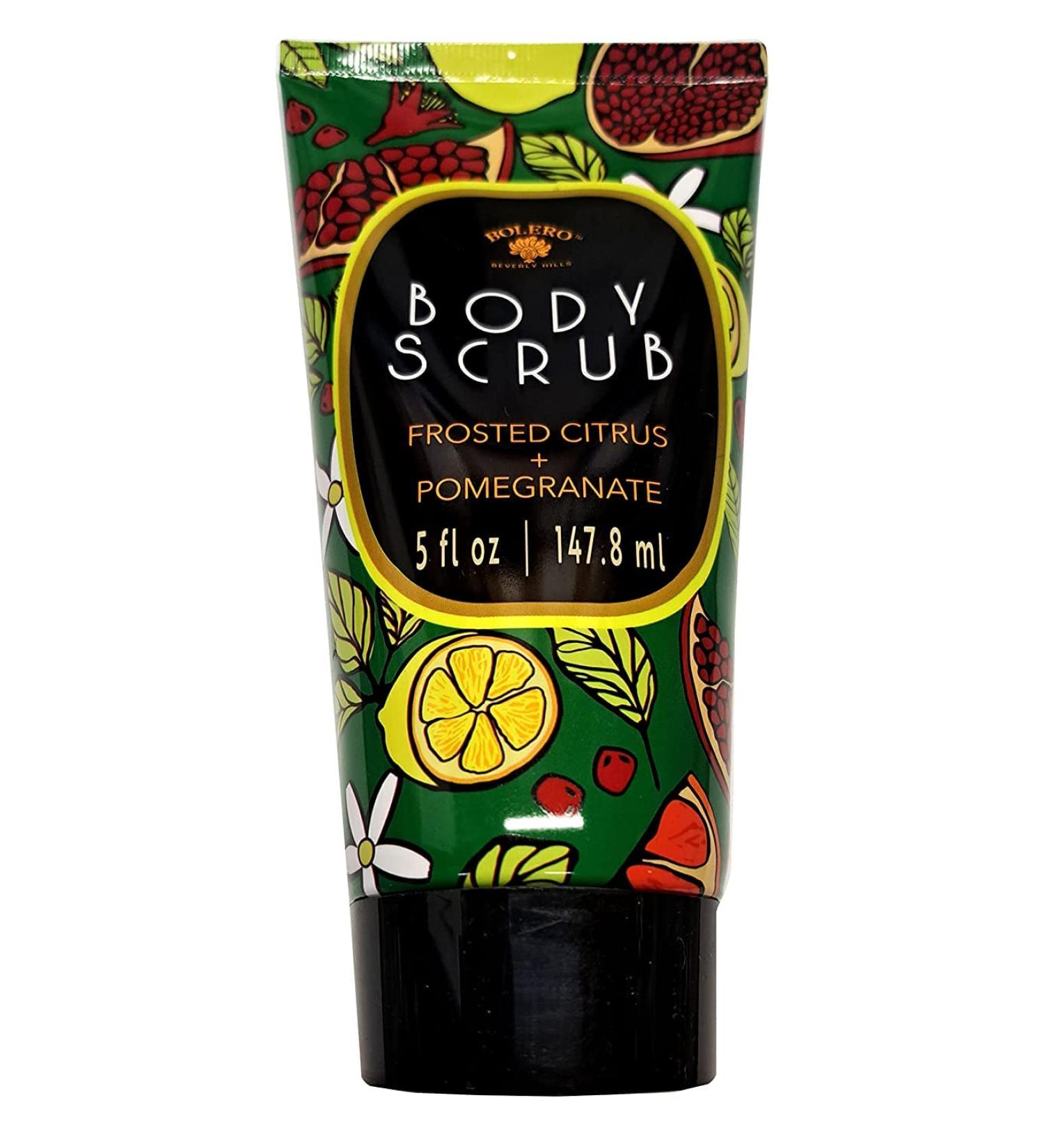 Bolero Body Scrub Frosted Citrus & Pomegranate 5fl oz. 147 8ml (1 piece)