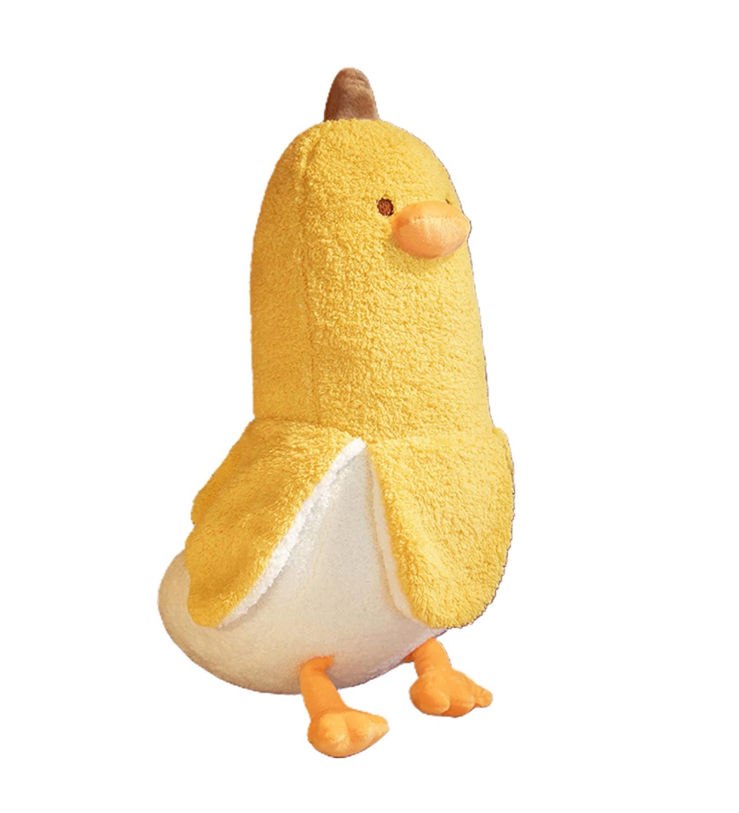 Napacoh Banana Duck Plush Toy 50cm Yellow - Adorkable Cartoon Sleeping Pillow for Girls - Buy Online on SooperMarket.com
