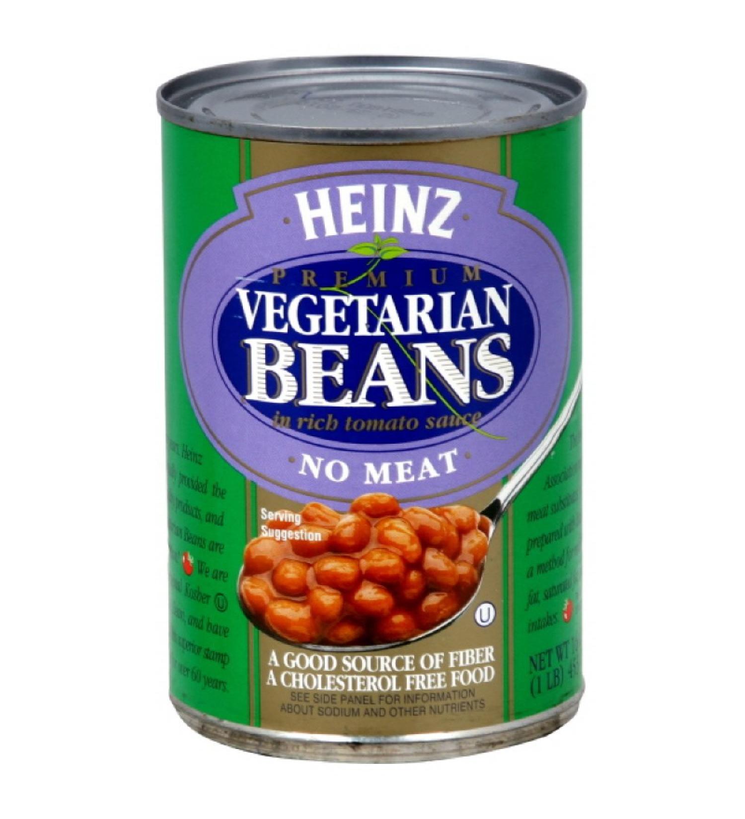 Heinz Vegetarian Bean Tomato Sauce, 16-ounces (Pack of12)
