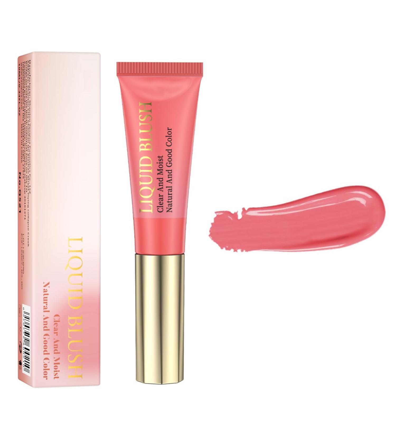 Lovelycat Pink Powder Powder Blusher Liquid Beauty Stick Shiny Velvet Texture Easy to Mix Soft Powder Powder Blusher Makeup Lasting Soft Natural Dew Durable (06# One Size) 06# 1 g (Pack of 1) - Buy Online on SooperMarket.com